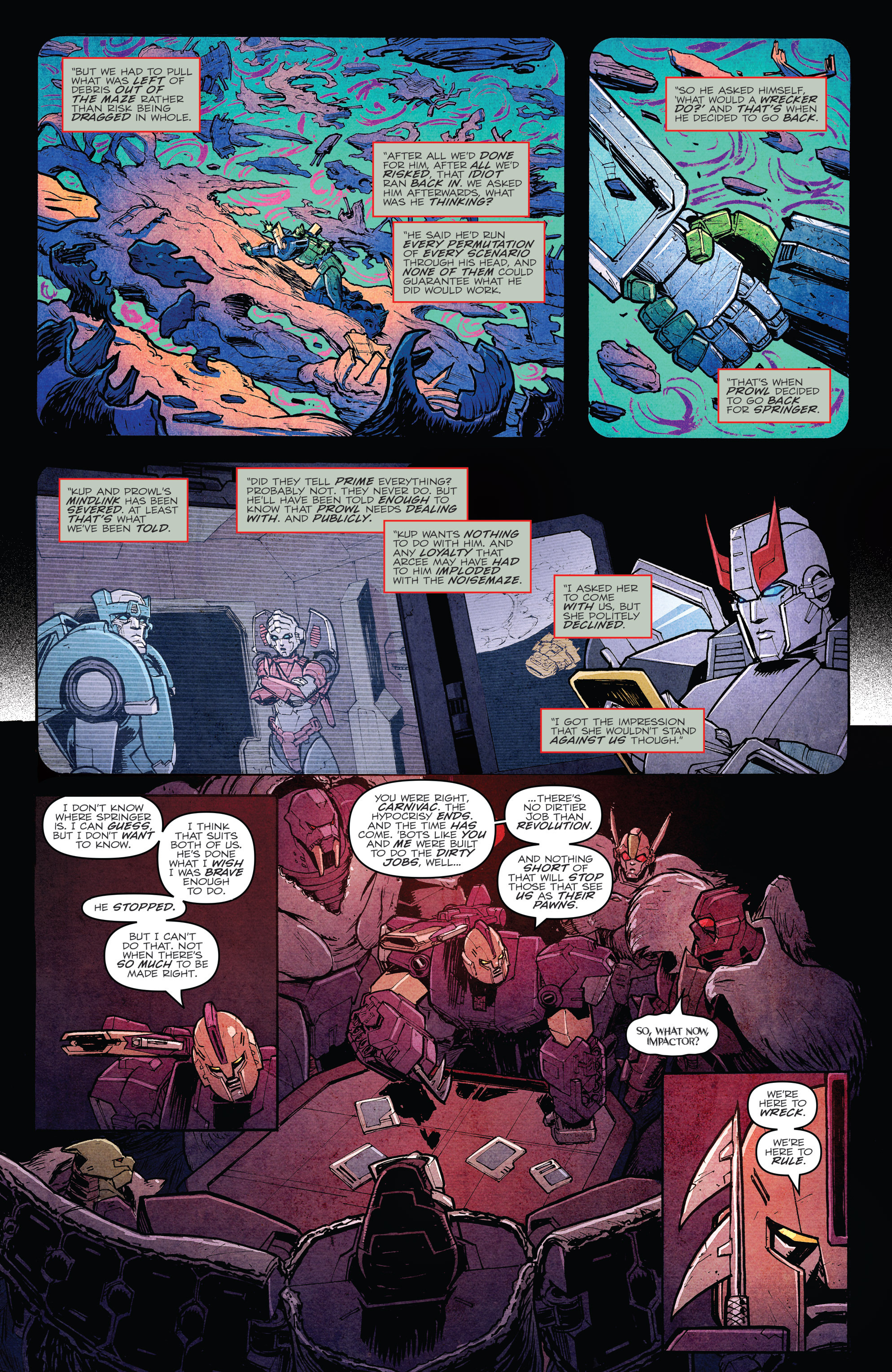 Read online The Transformers: Sins of the Wreckers comic -  Issue #5 - 23