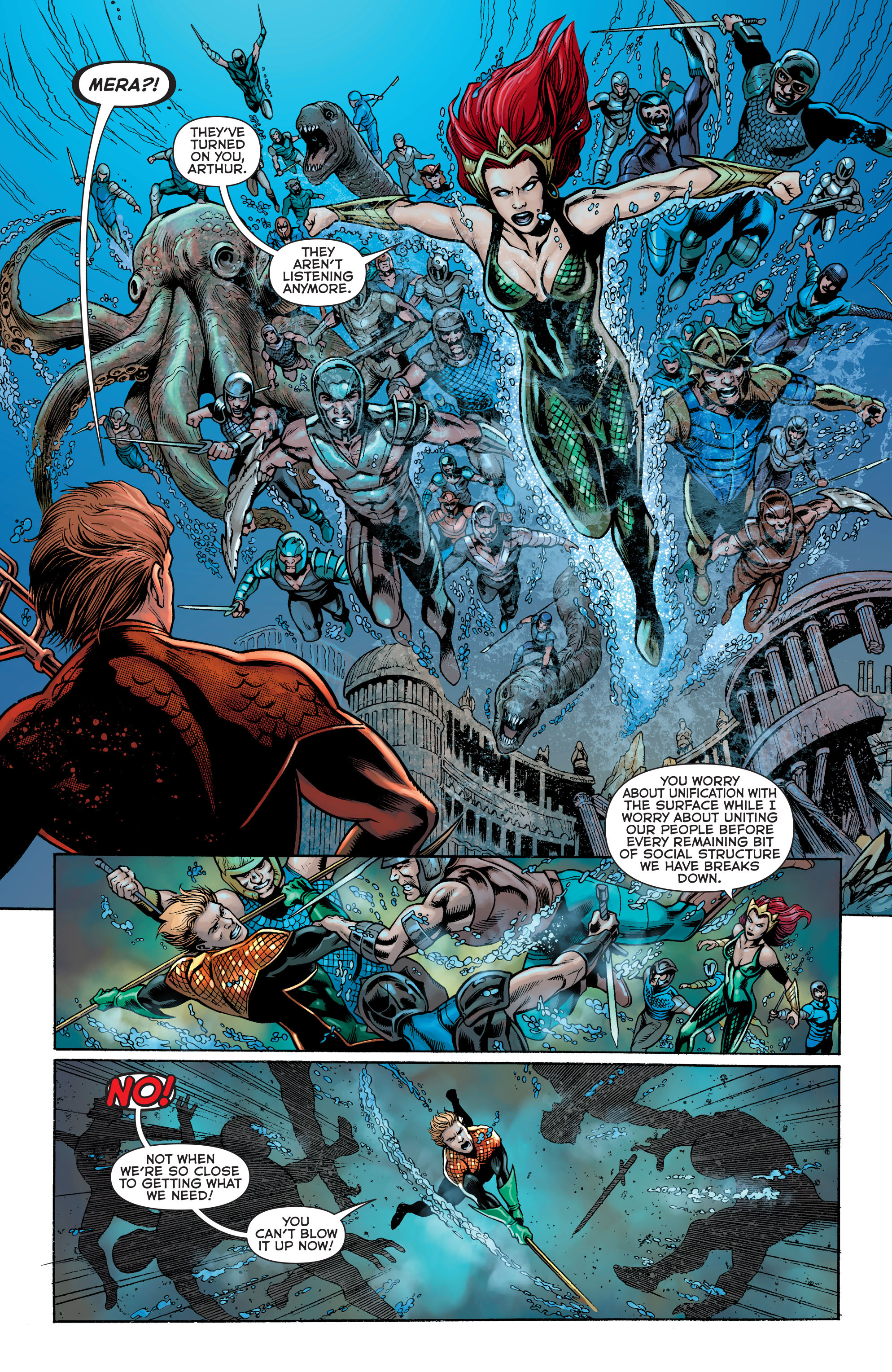 Read online Aquaman: Futures End comic -  Issue #Aquaman: Futures End Full - 16