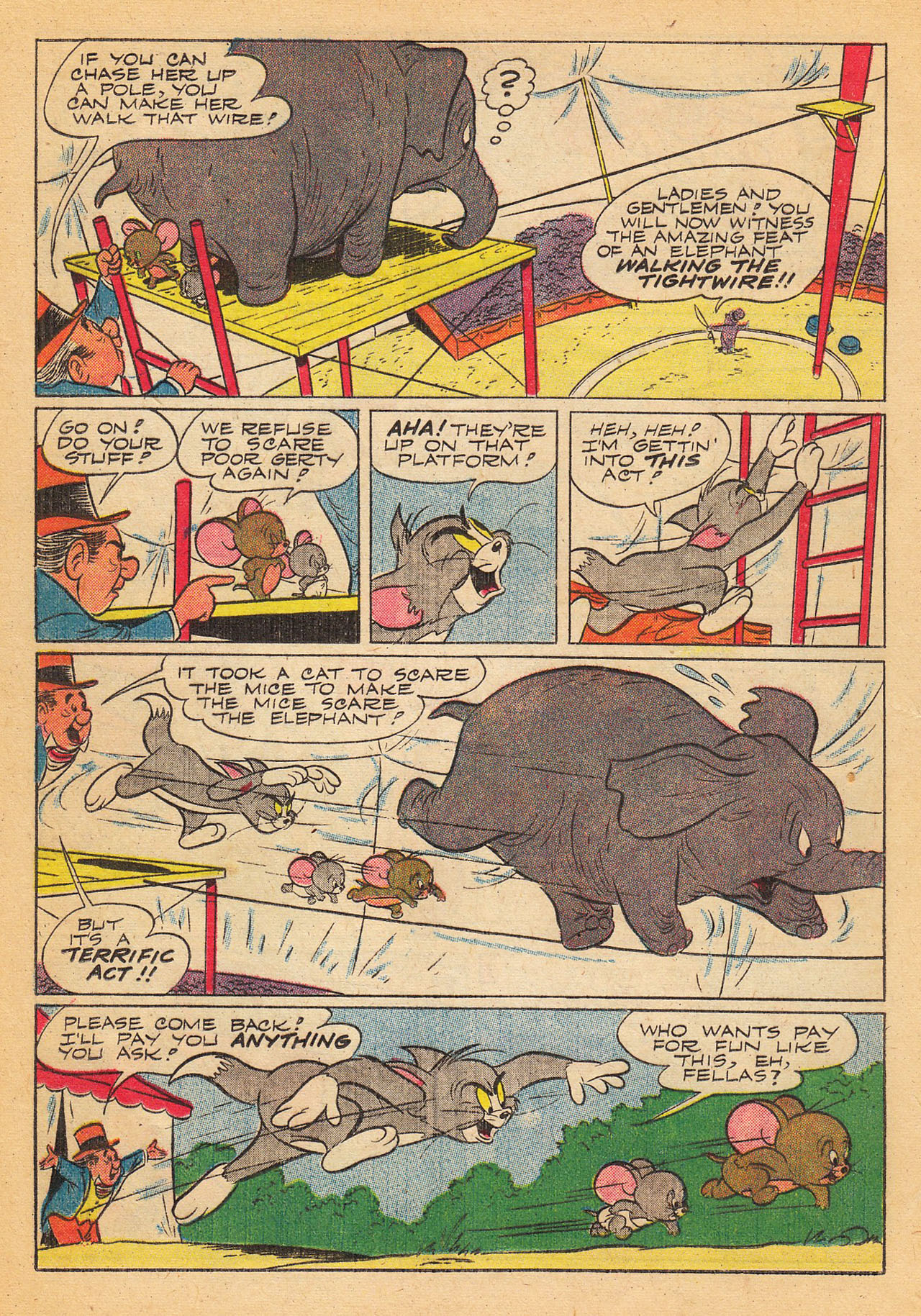 Read online Tom & Jerry Comics comic -  Issue #135 - 12