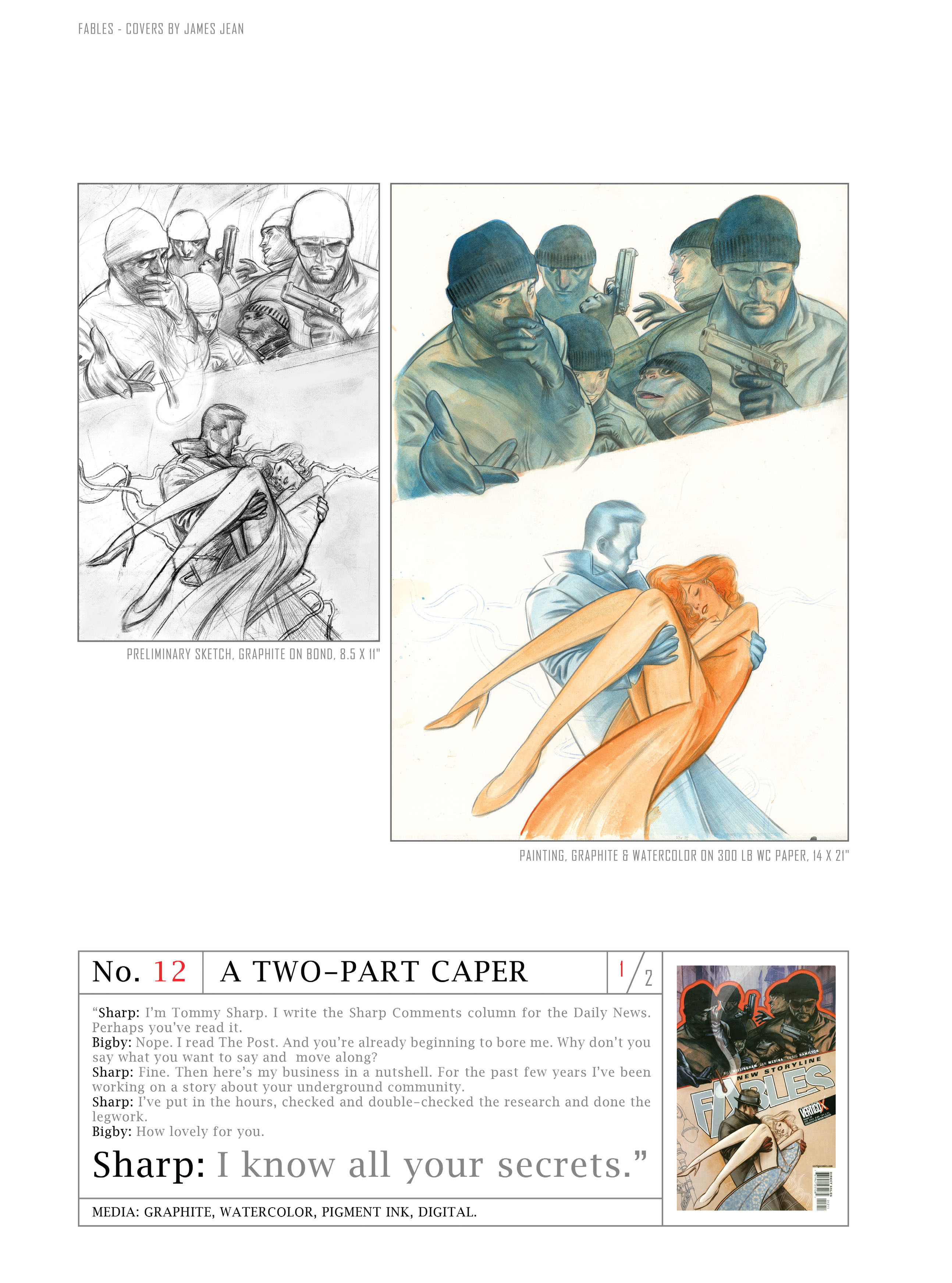 Read online Fables: Covers by James Jean comic -  Issue # TPB (Part 1) - 34