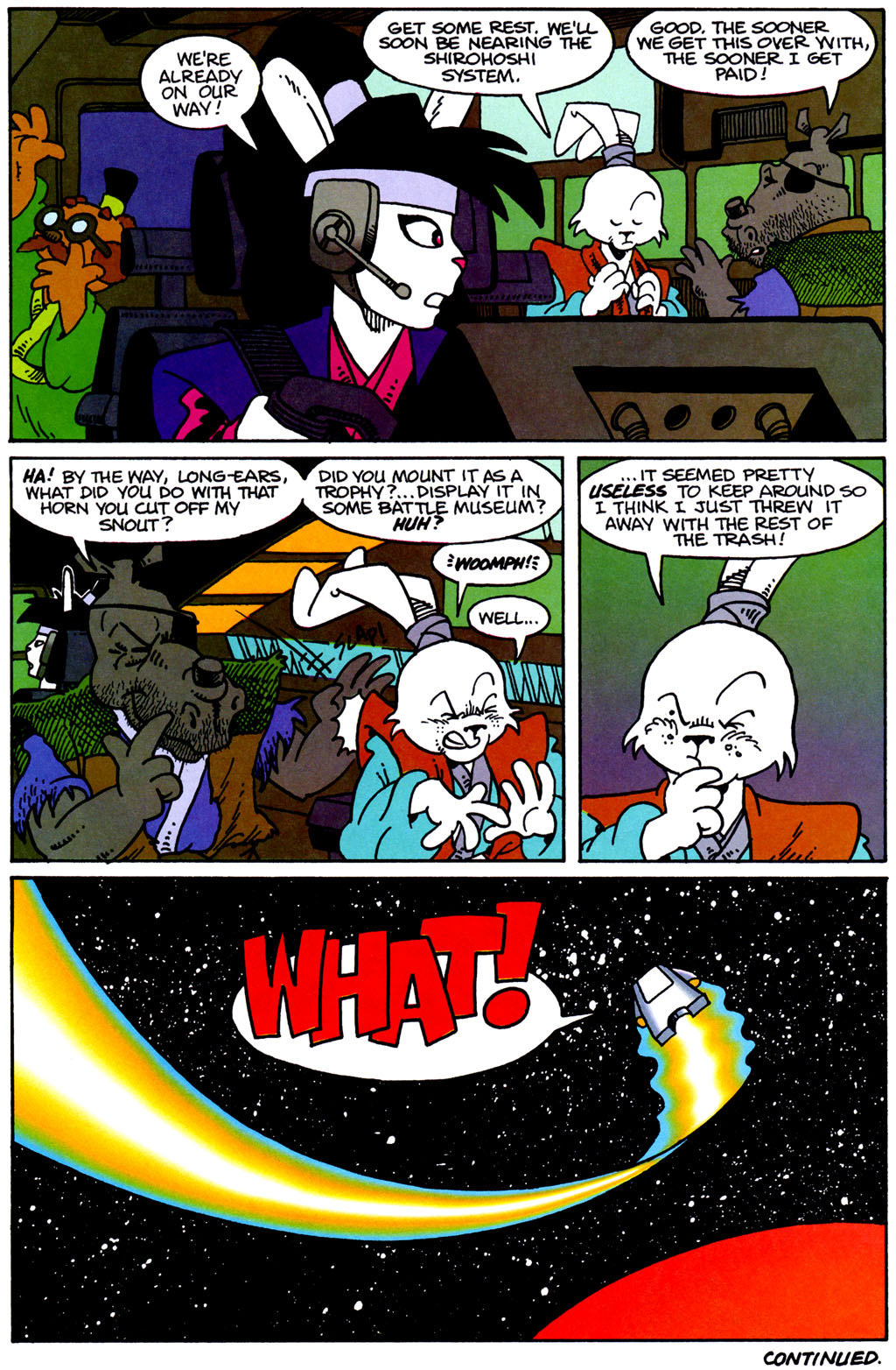 Read online Space Usagi Volume 2 comic -  Issue #1 - 31