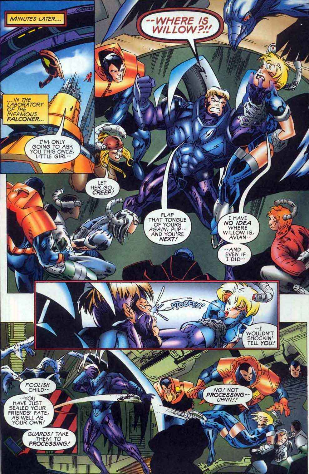 Read online X-Nation 2099 comic -  Issue #4 - 8