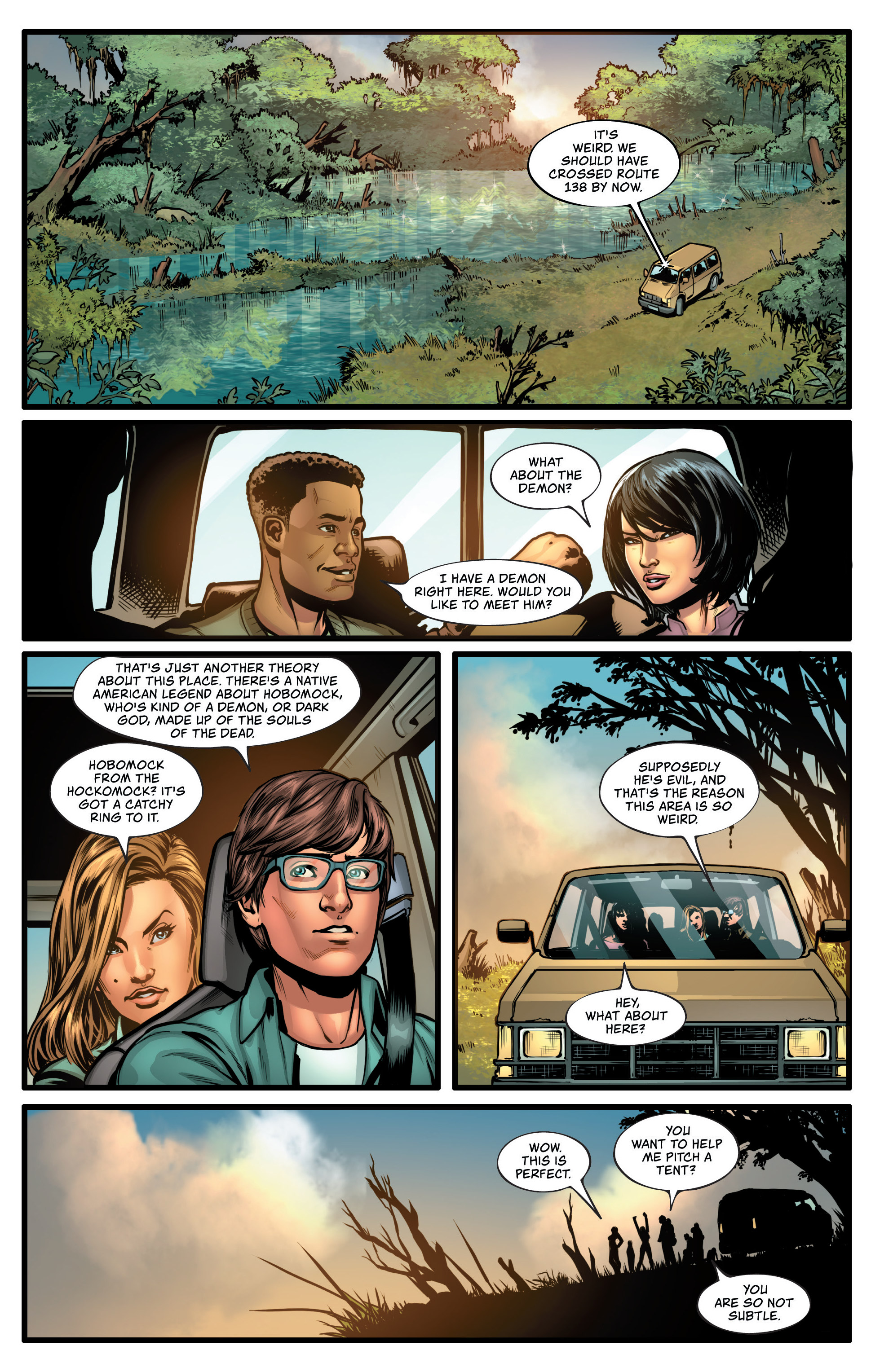 Read online Grimm Tales Of Terror: The Bridgewater Triangle comic -  Issue #1 - 10