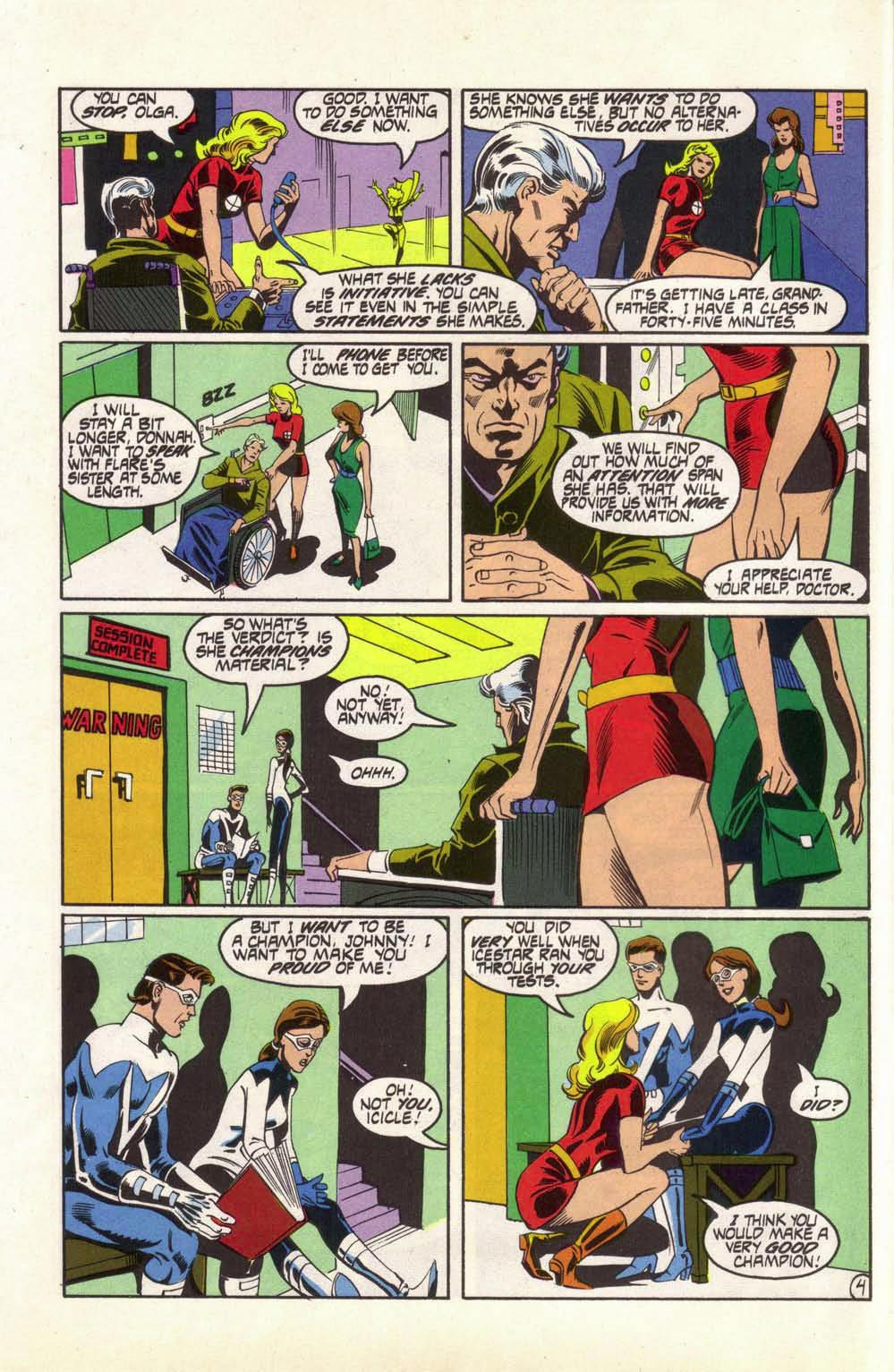 Read online Champions (1987) comic -  Issue #5 - 6