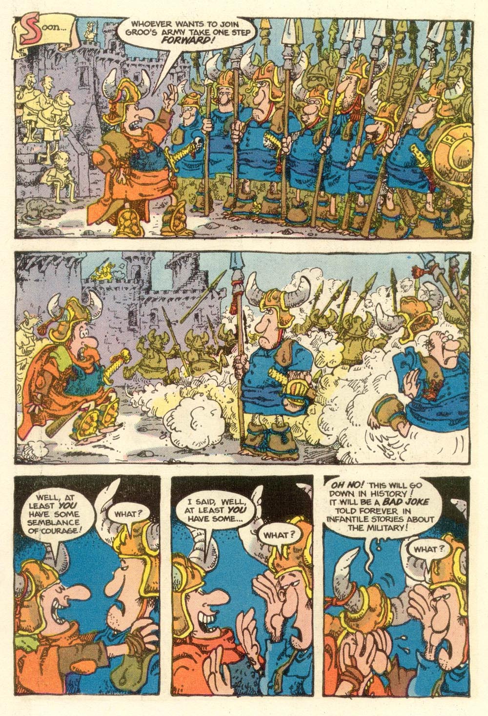 Read online Sergio Aragonés Groo the Wanderer comic -  Issue #13 - 13