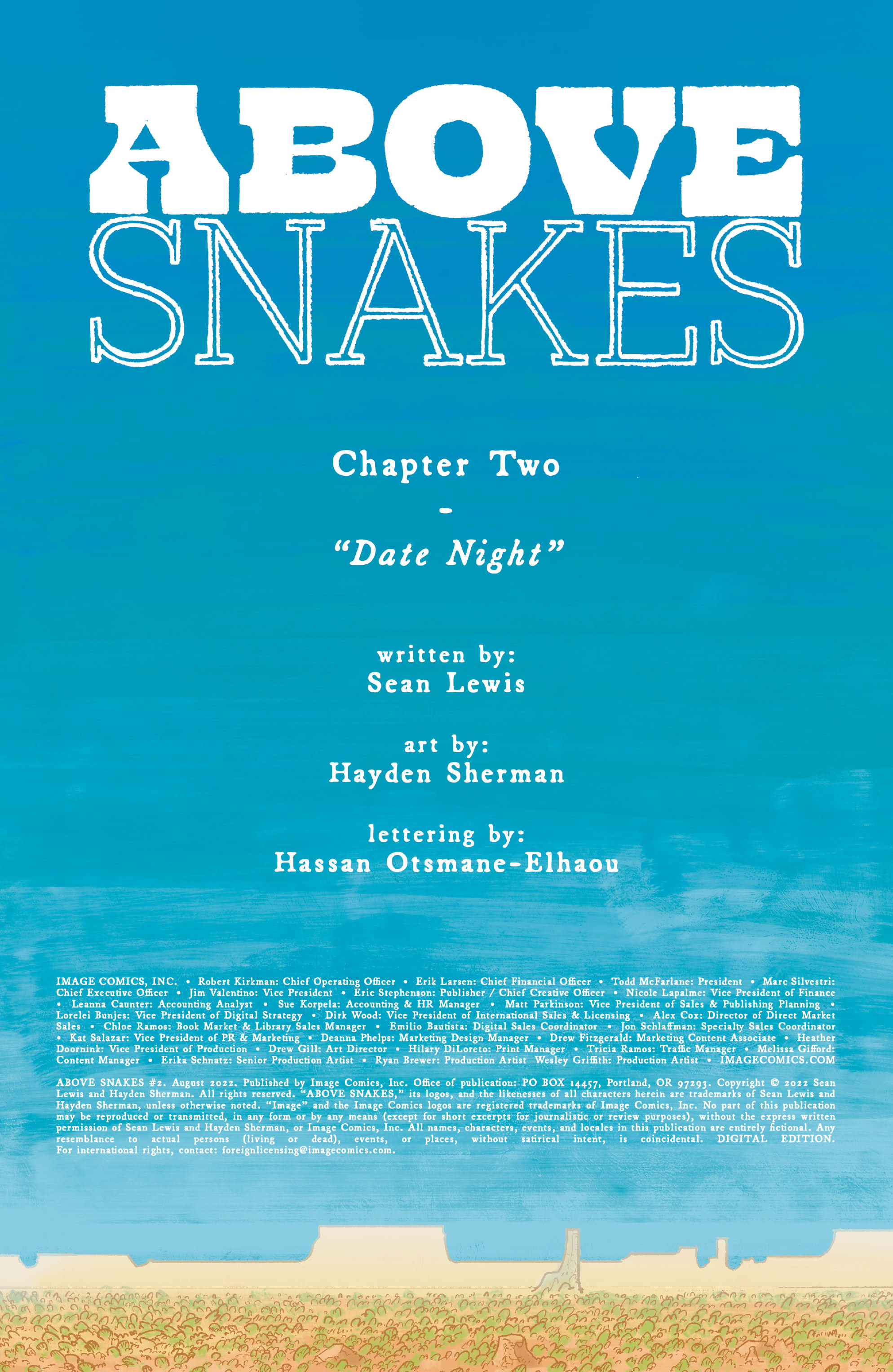 Read online Above Snakes comic -  Issue #2 - 2
