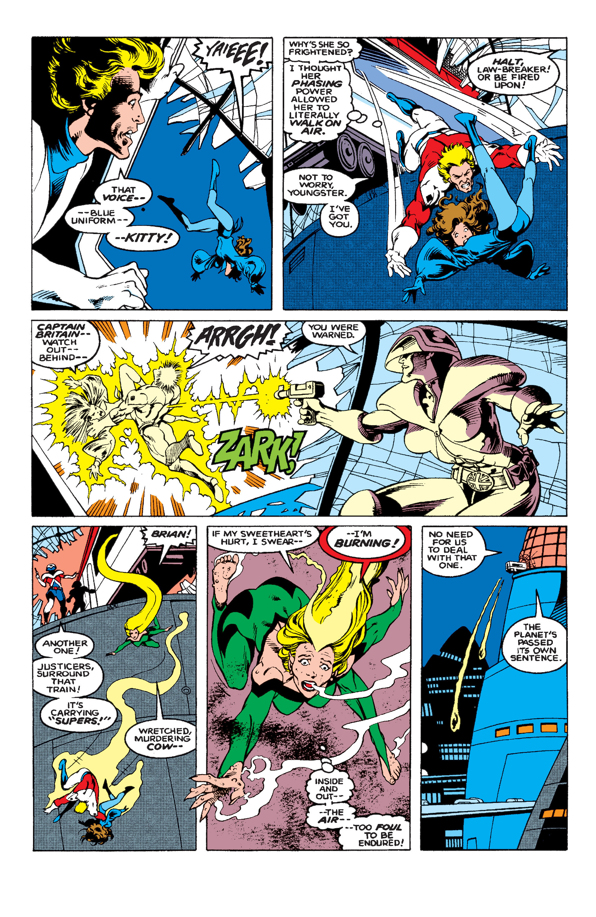 Read online Excalibur (1988) comic -  Issue #23 - 7