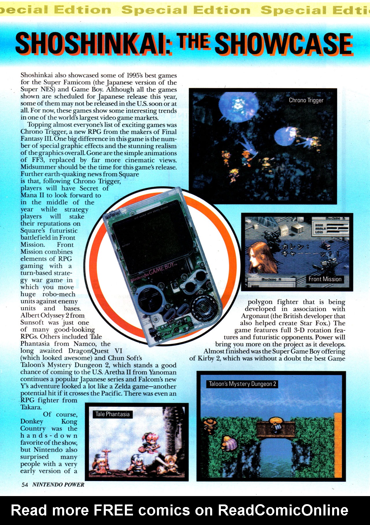 Read online Nintendo Power comic -  Issue #68 - 81