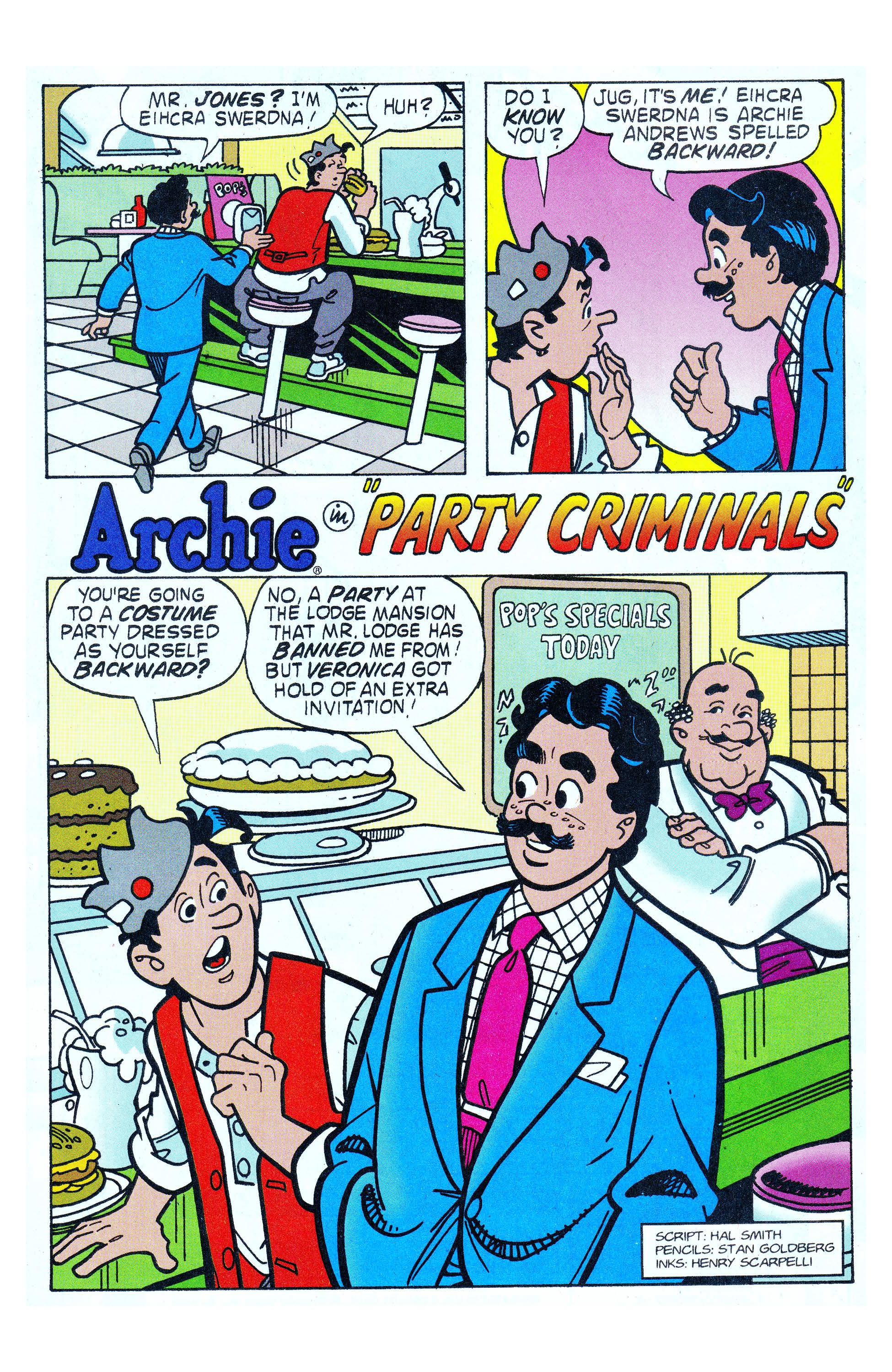 Read online Archie (1960) comic -  Issue #450 - 15