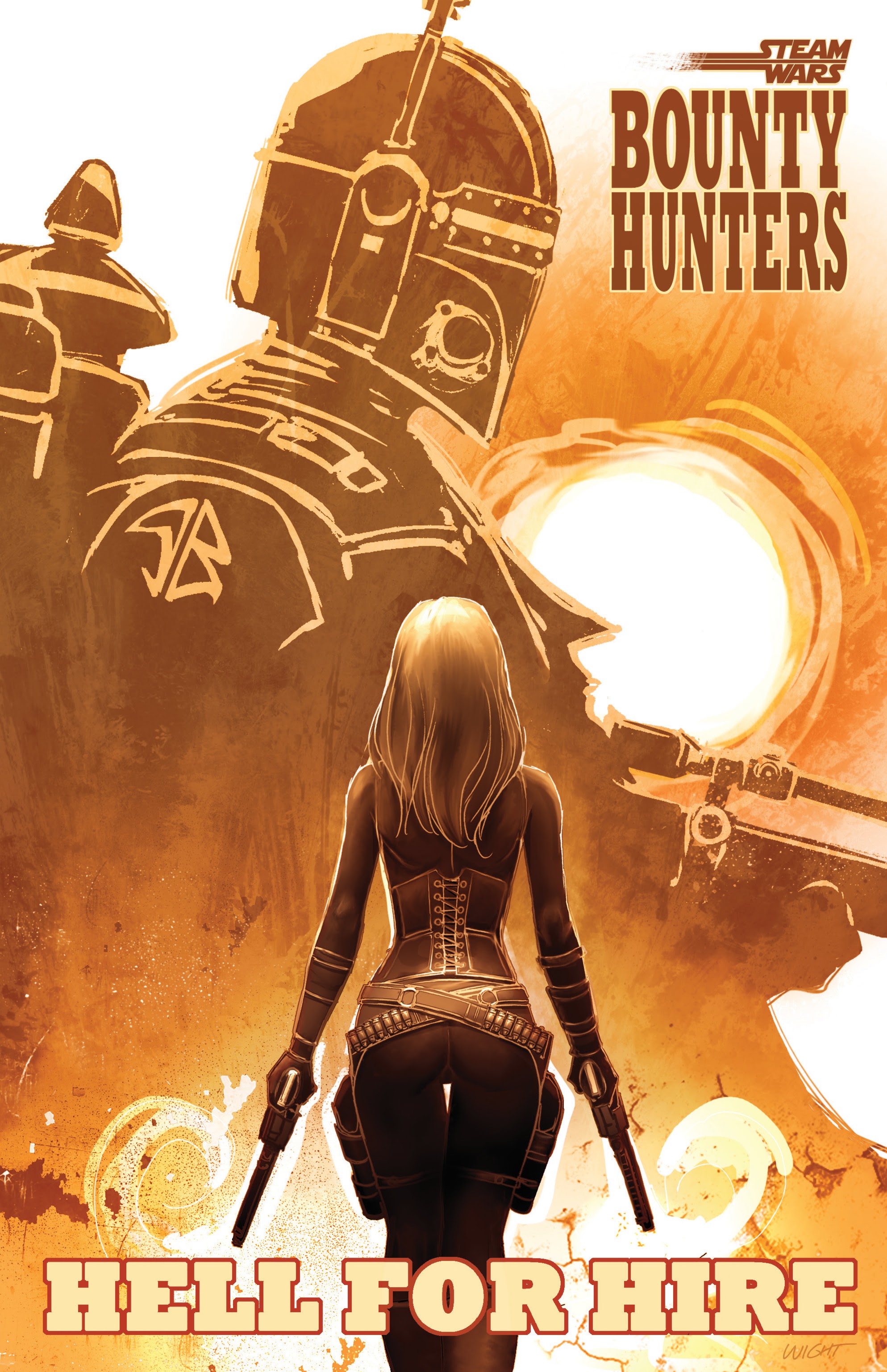 Read online Steam Wars: Bounty Hunters comic -  Issue #3 - 1