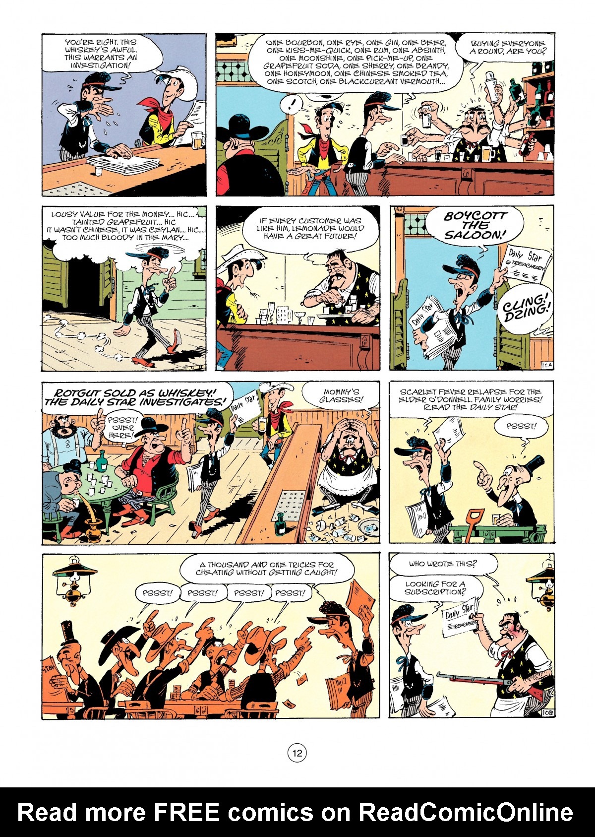 Read online A Lucky Luke Adventure comic -  Issue #41 - 12