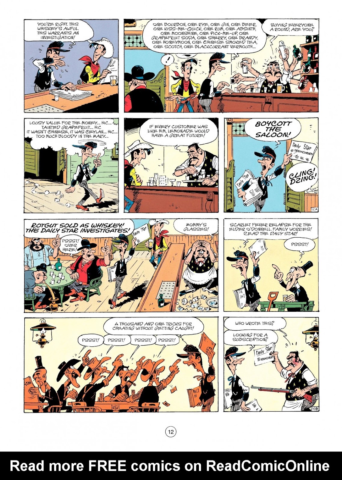 A Lucky Luke Adventure issue 41 - Page 12
