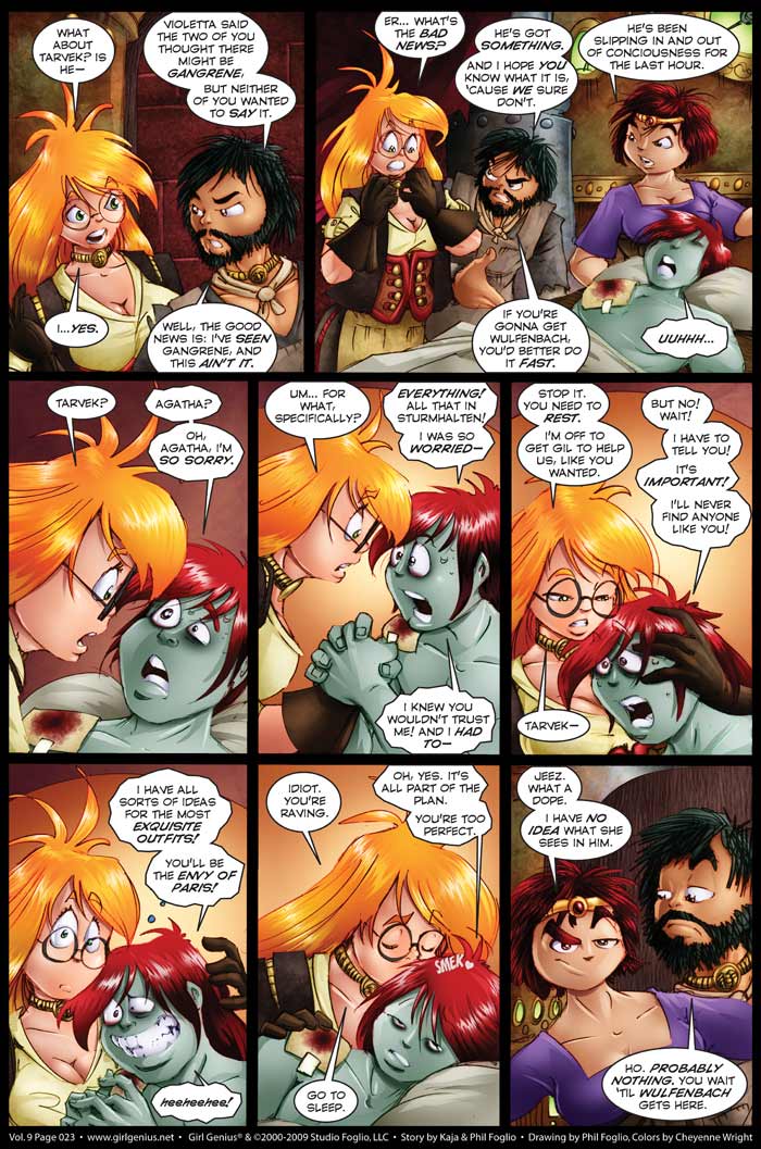 Read online Girl Genius (2002) comic -  Issue #9 - 24