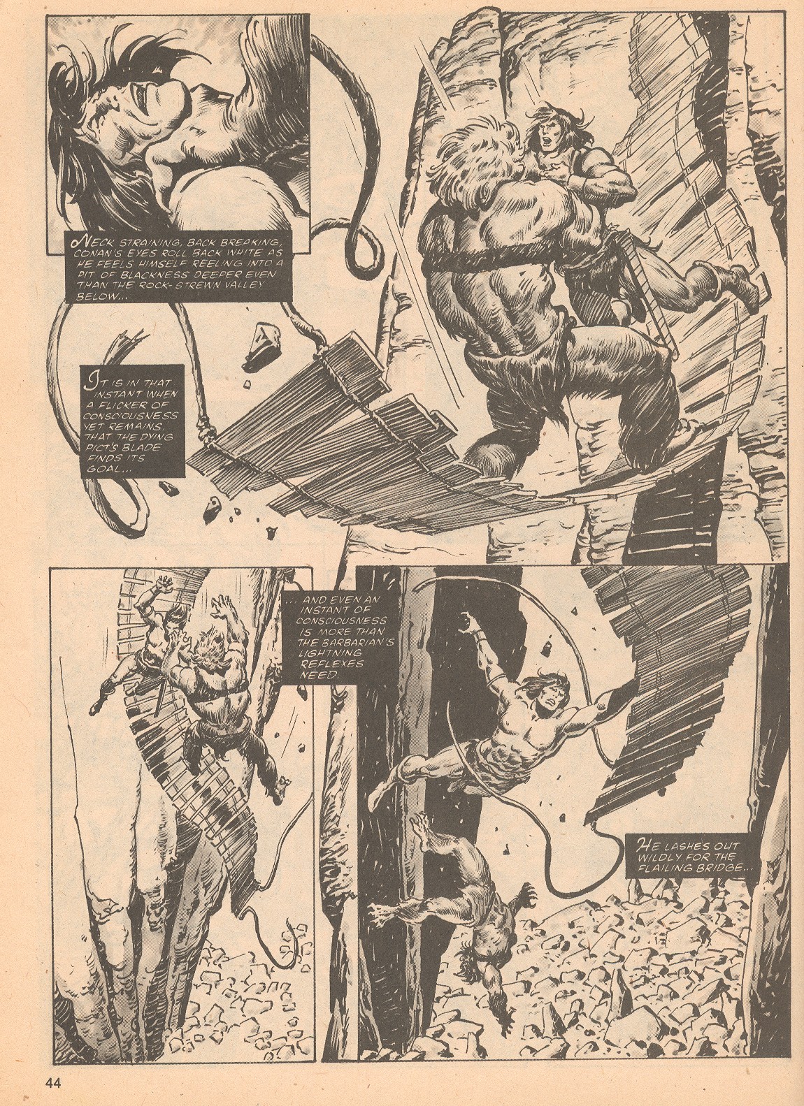 Read online The Savage Sword Of Conan comic -  Issue #64 - 44