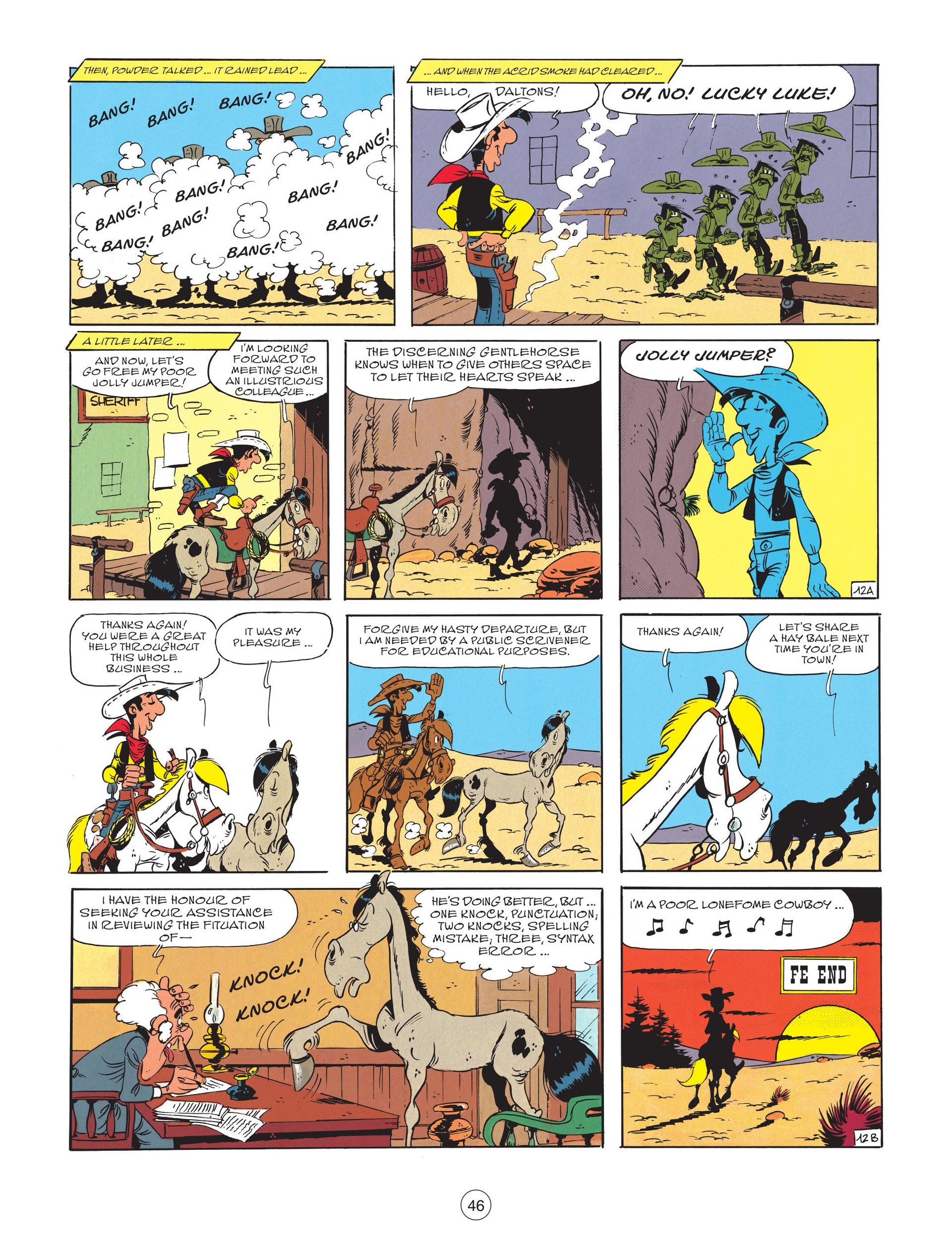 Read online A Lucky Luke Adventure comic -  Issue #80 - 48