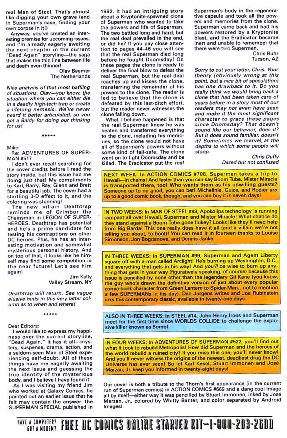 Read online Adventures of Superman (1987) comic -  Issue #521 - 25