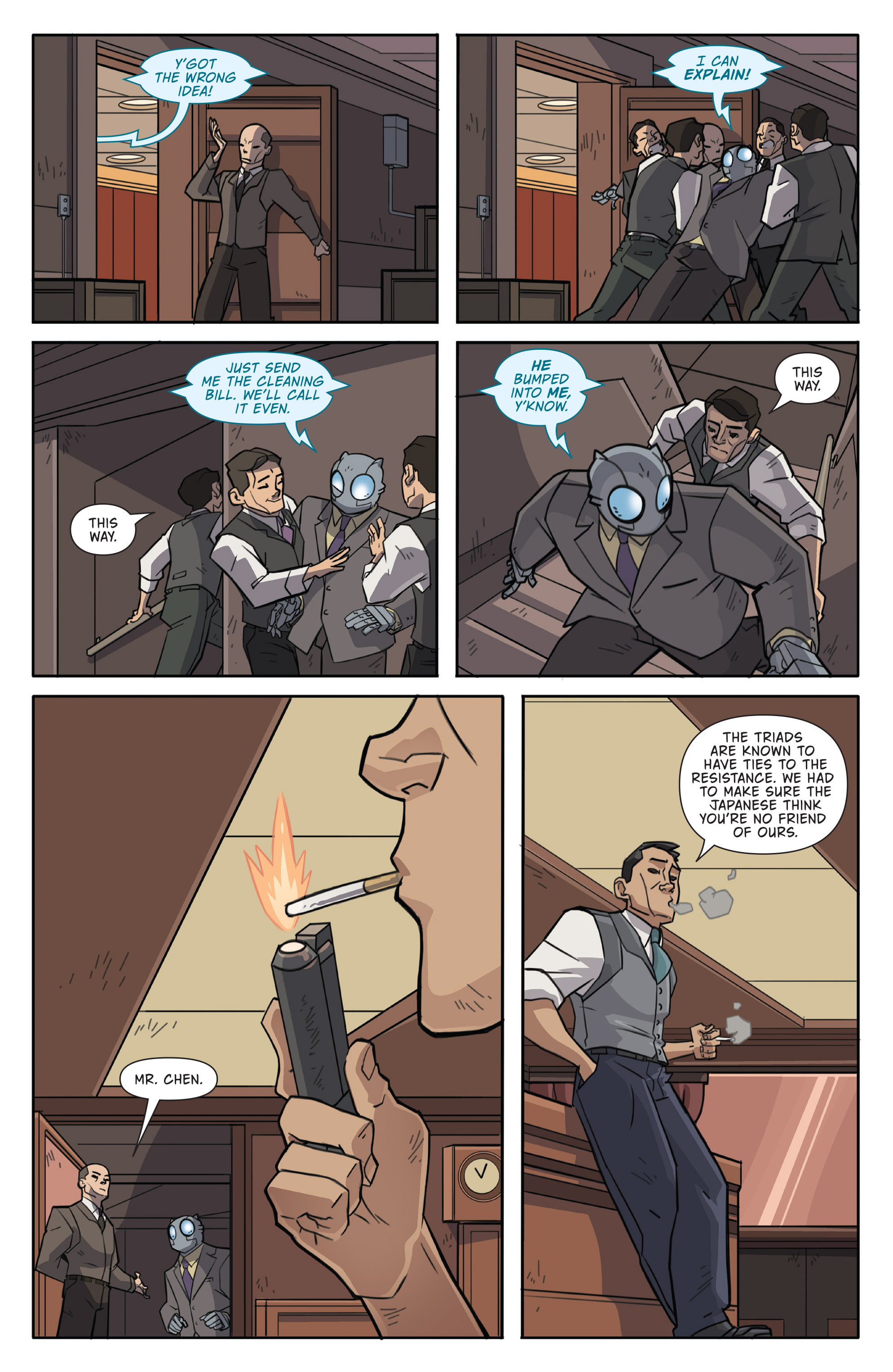 Read online Atomic Robo and the Temple of Od comic -  Issue #1 - 14
