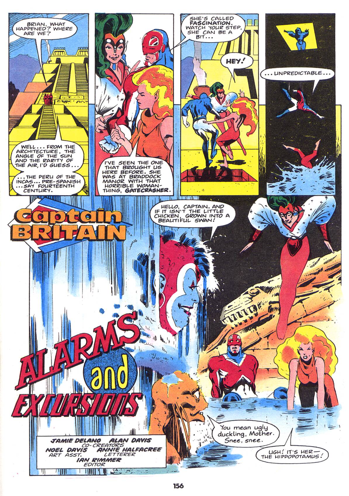 Read online Captain Britain (1988) comic -  Issue # TPB - 156