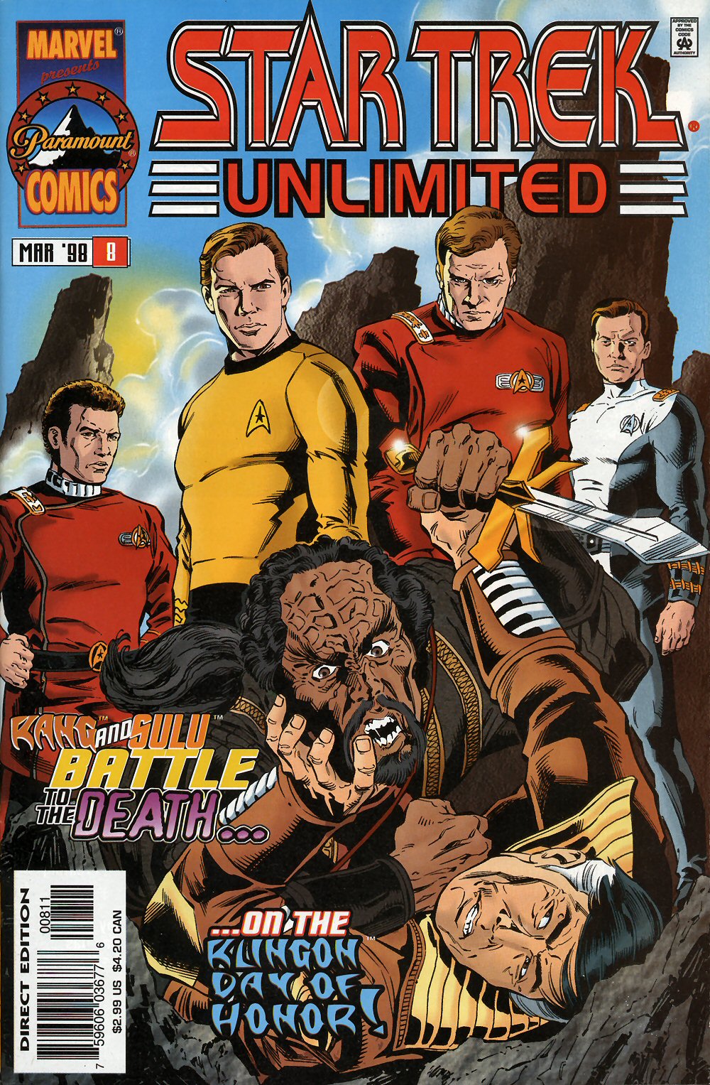 Read online Star Trek Unlimited comic -  Issue #8 - 1
