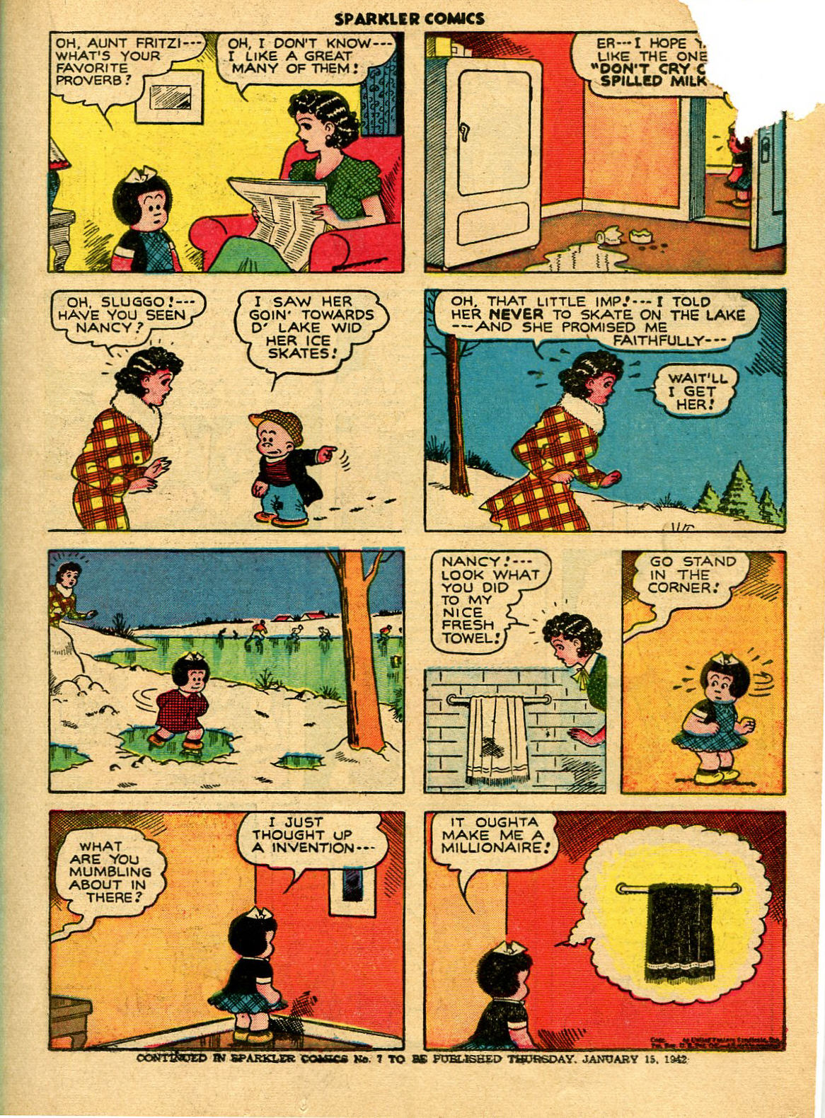 Read online Sparkler Comics comic -  Issue #6 - 30