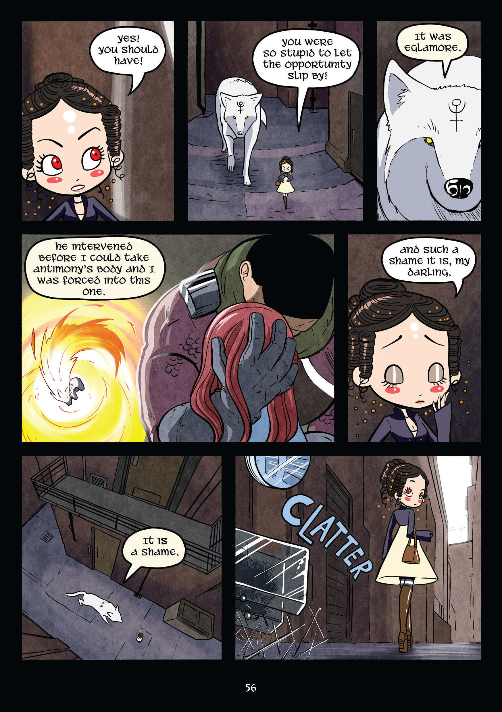 Read online Gunnerkrigg Court comic -  Issue # TPB 5 (Part 1) - 56