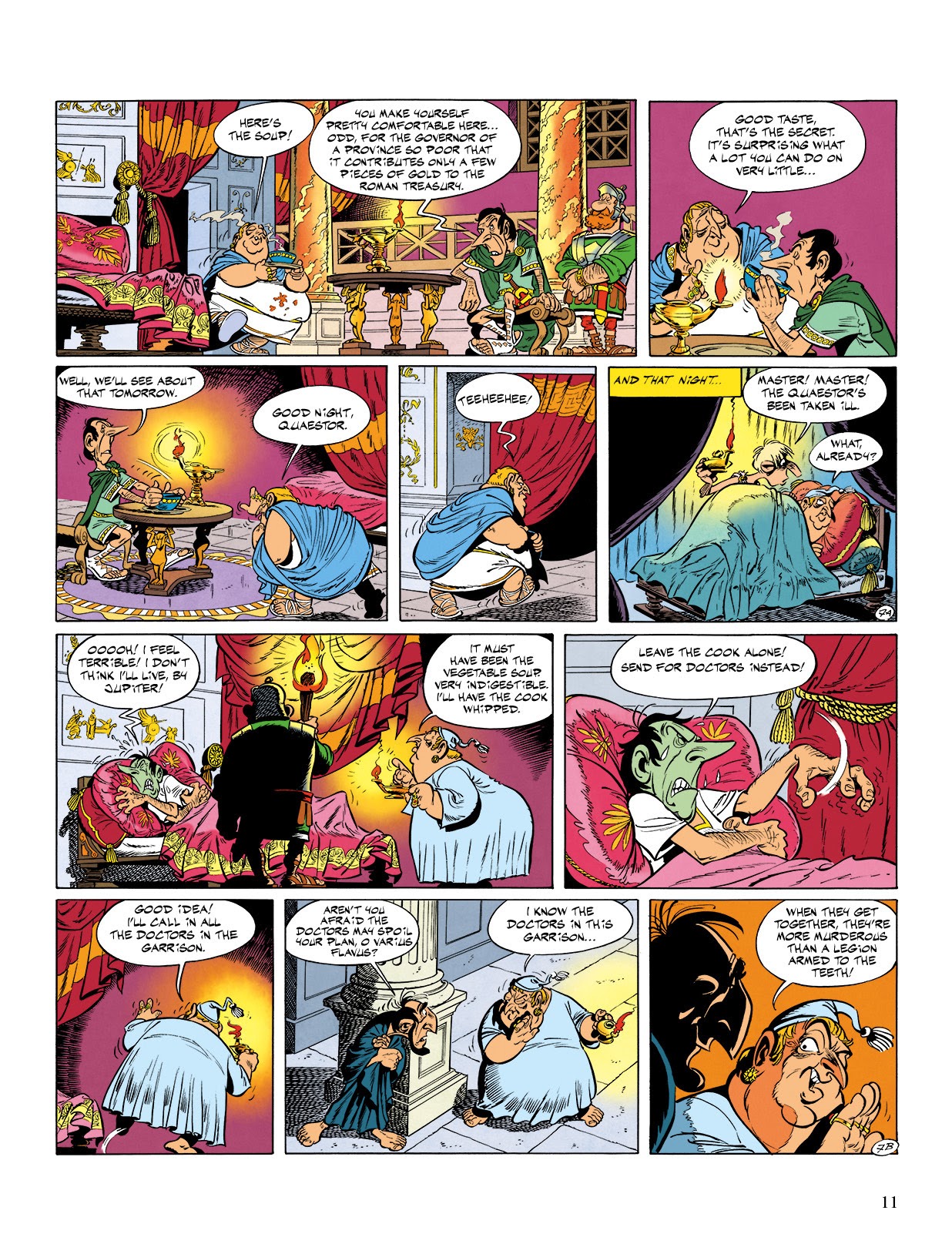 Read online Asterix comic -  Issue #16 - 12