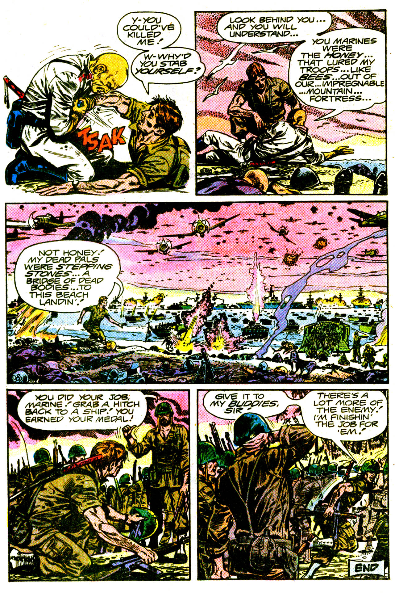 Read online G.I. Combat (1952) comic -  Issue #237 - 23