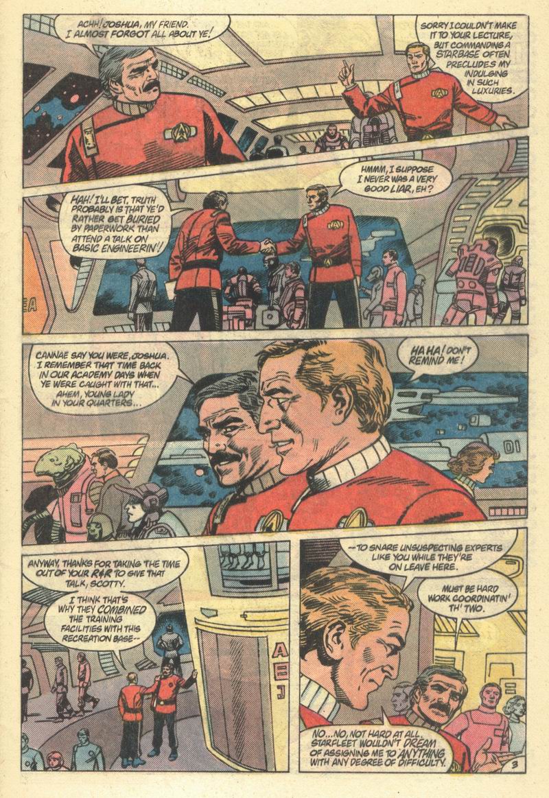 Read online Star Trek (1984) comic -  Issue #18 - 4
