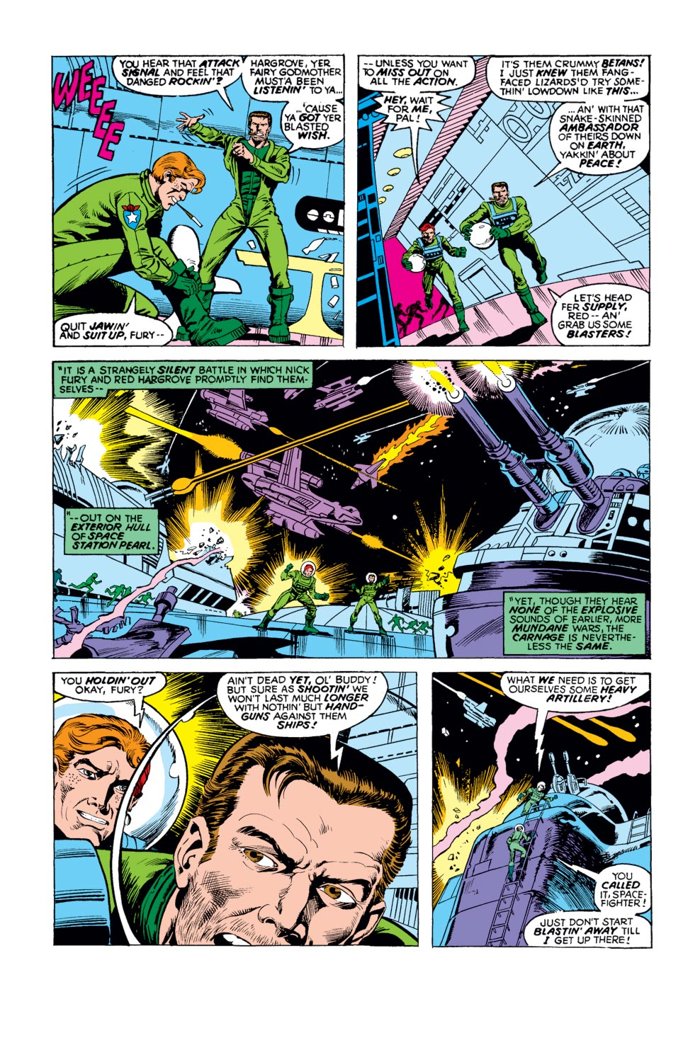 What If? (1977) issue 14 - Sgt. Fury had Fought WWII in Outer Space - Page 5