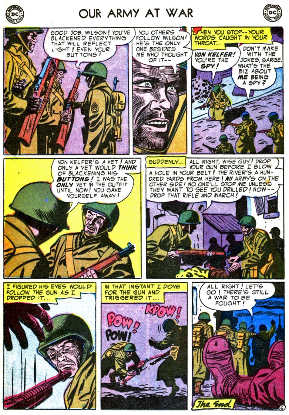 Read online Our Army at War (1952) comic -  Issue #26 - 24