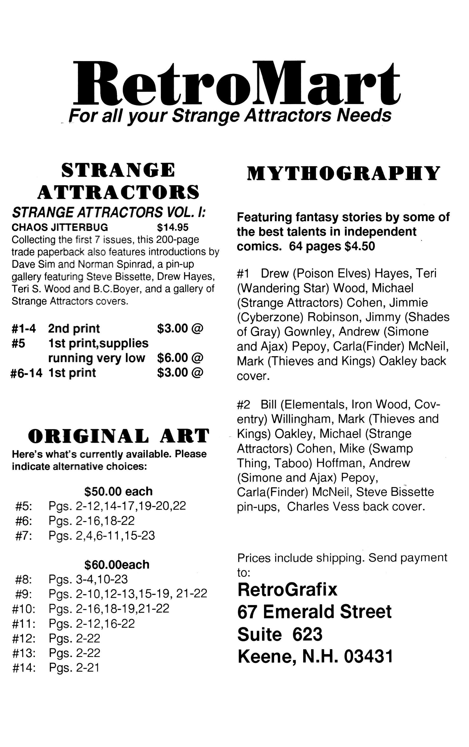 Read online Strange Attractors (1993) comic -  Issue #15 - 27