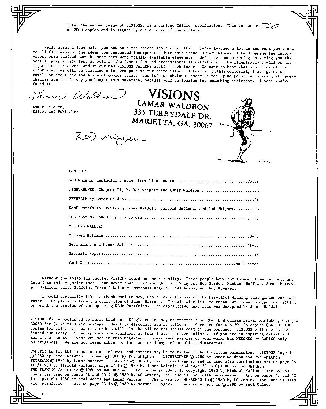 Read online Visions comic -  Issue # Full - 13