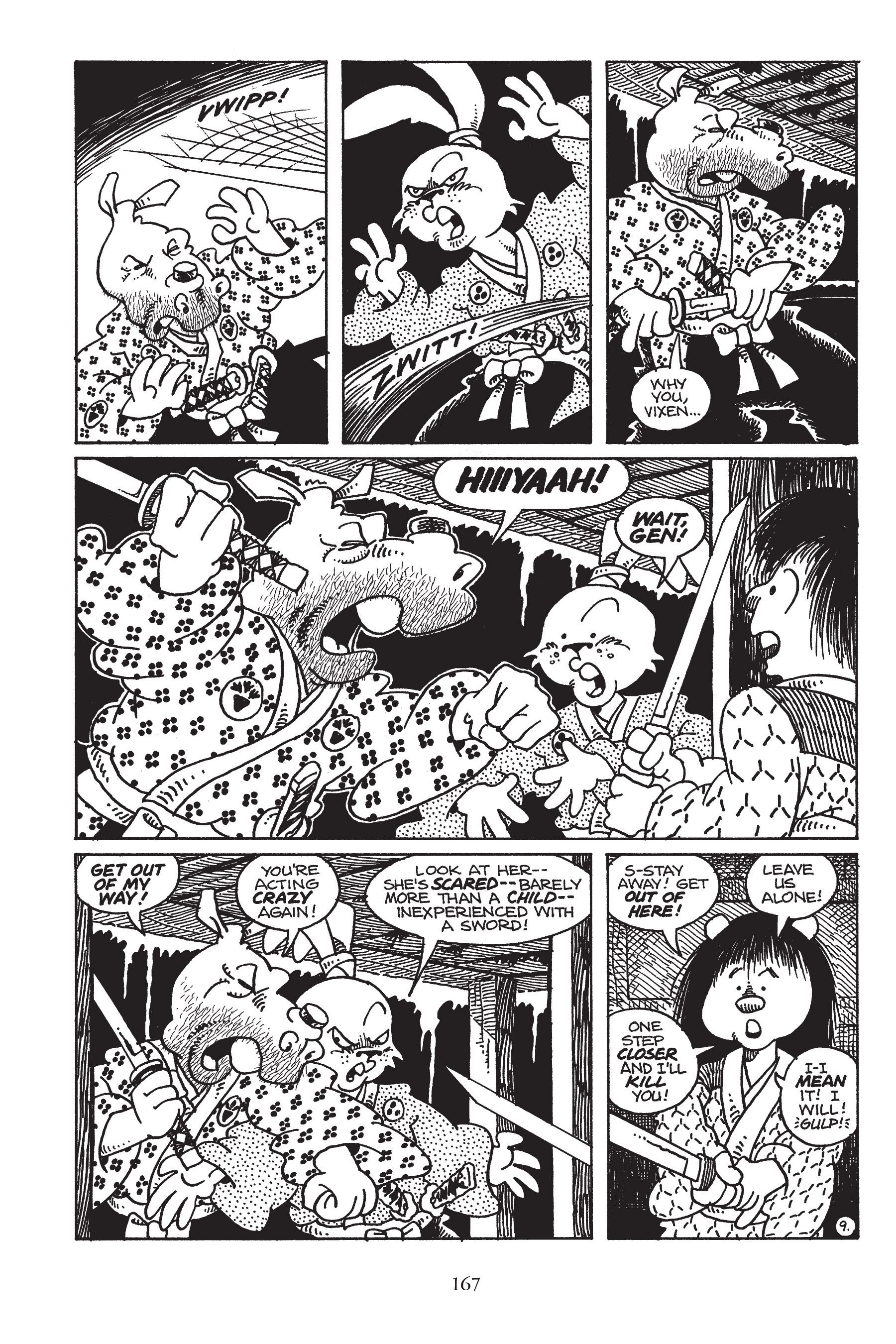 Read online Usagi Yojimbo (1987) comic -  Issue # _TPB 7 - 158