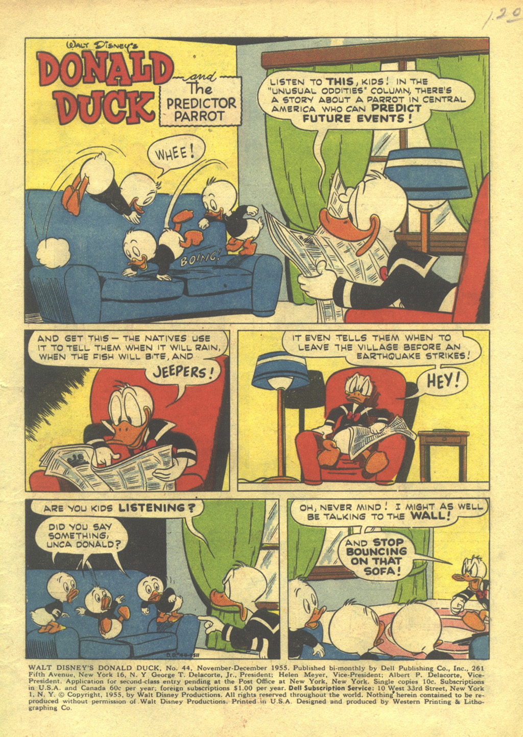 Read online Walt Disney's Donald Duck (1952) comic -  Issue #44 - 3