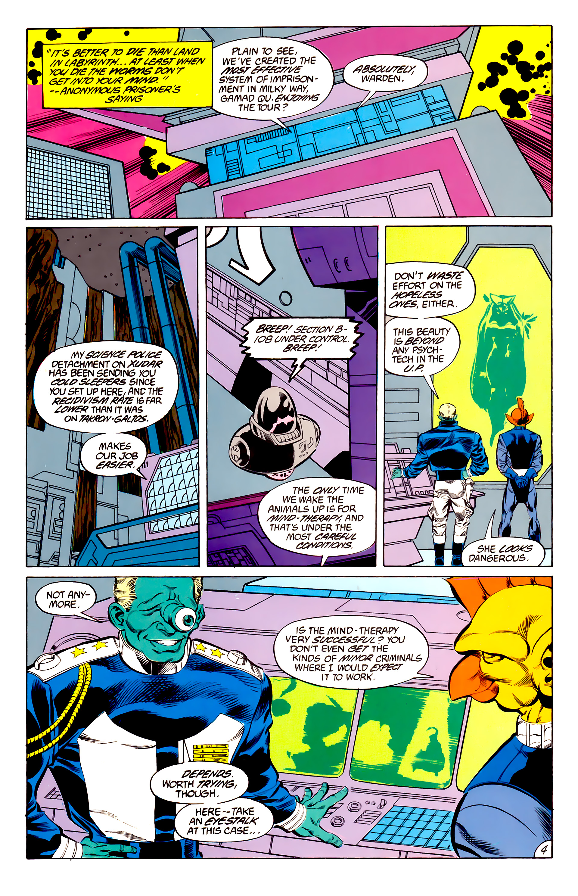 Read online Legion of Super-Heroes (1984) comic -  Issue #45 - 5