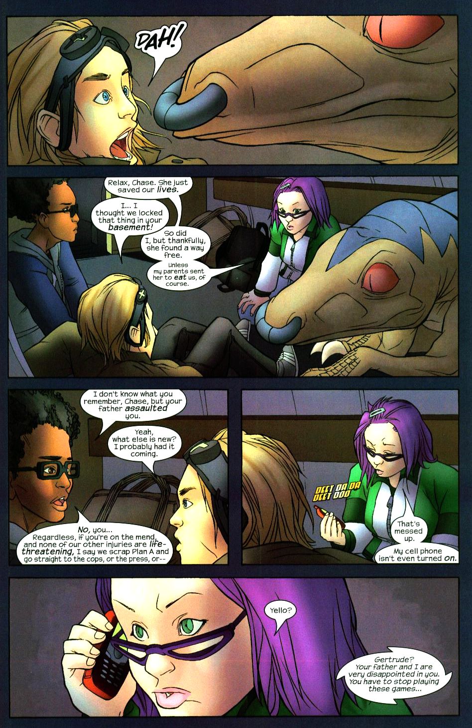 Read online Runaways (2003) comic -  Issue #4 - 22