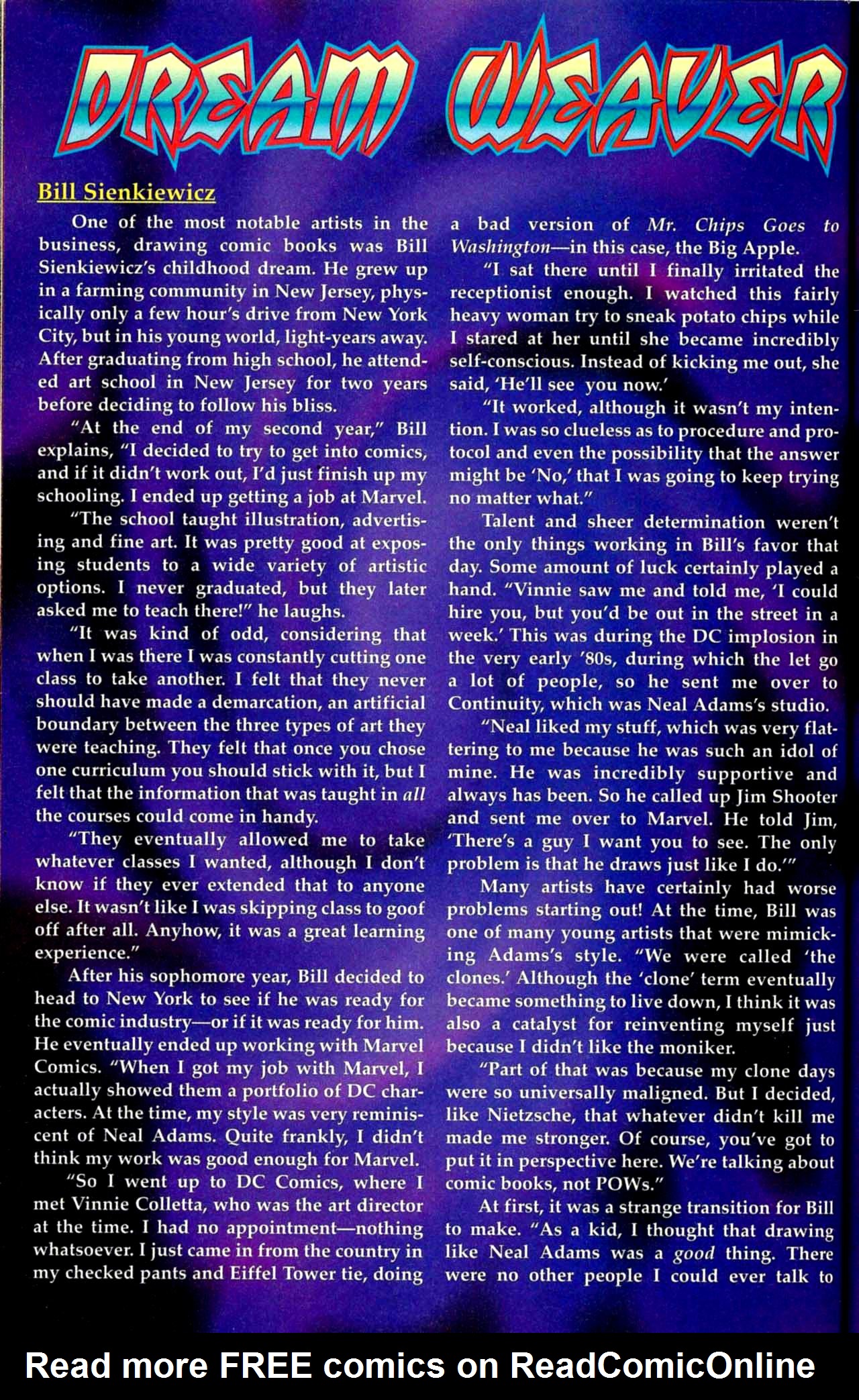 Read online Urza-Mishra War on the World of Magic: The Gathering comic -  Issue #1 - 55