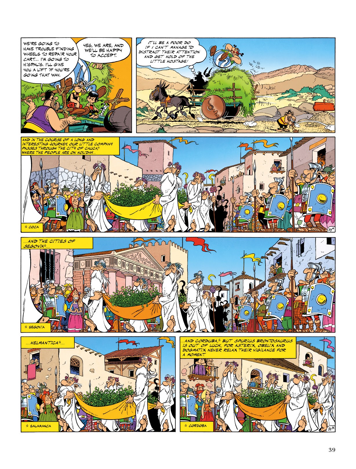 Read online Asterix comic -  Issue #14 - 40