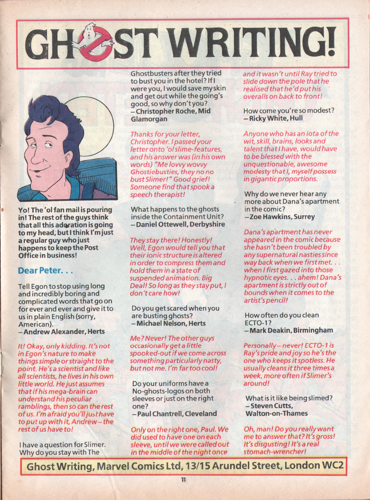 Read online The Real Ghostbusters comic -  Issue #20 - 11