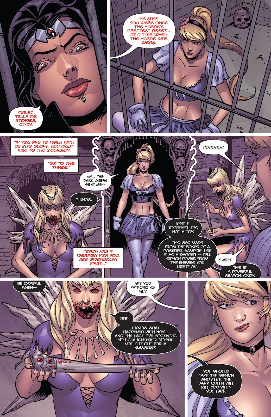 Grimm Fairy Tales presents White Queen: Age of Darkness issue TPB (Part 1) - Page 88