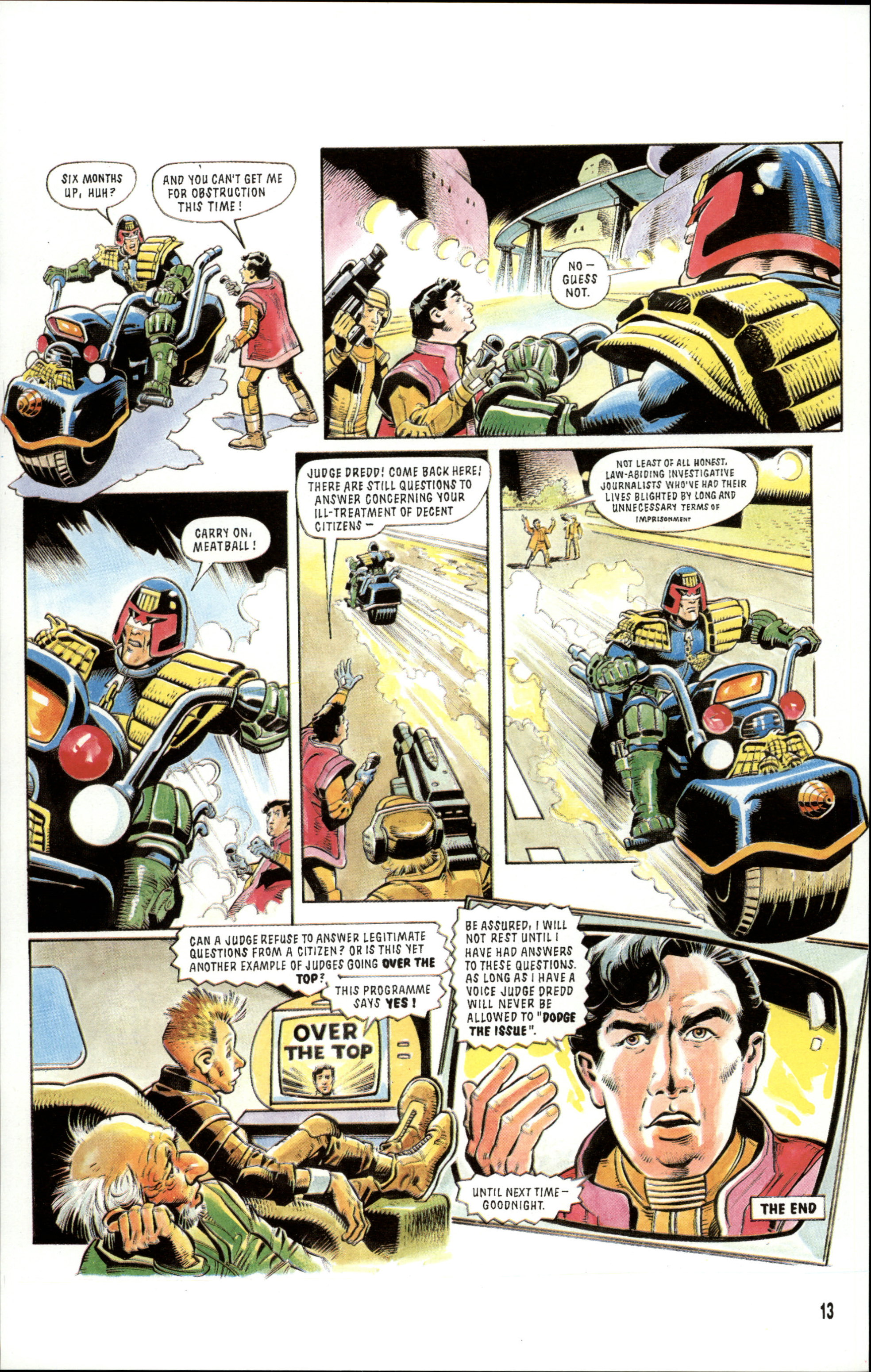 Read online Dredd Rules! comic -  Issue #9 - 15
