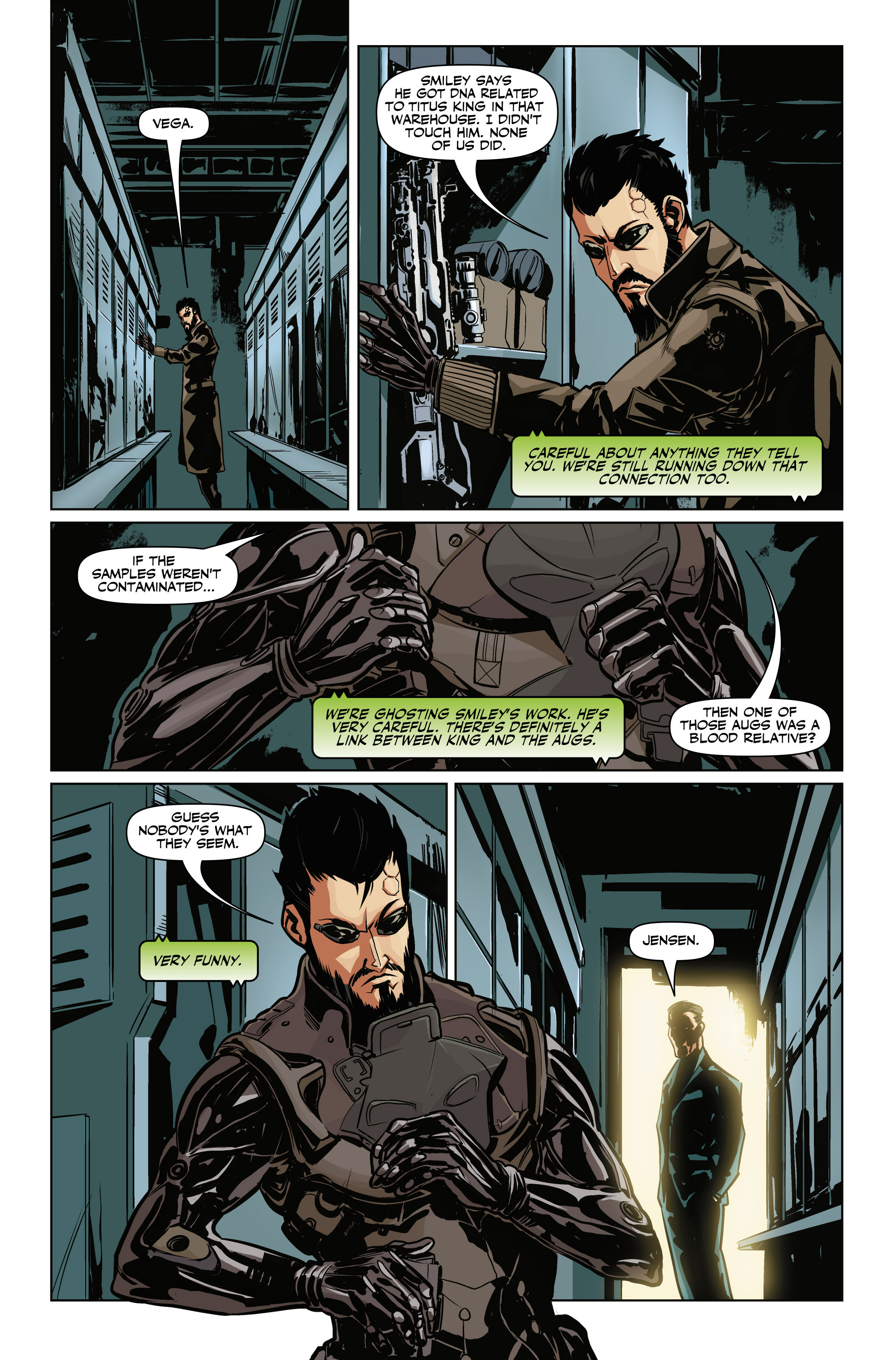 Read online Deus Ex: Children's Crusade comic -  Issue #3 - 17
