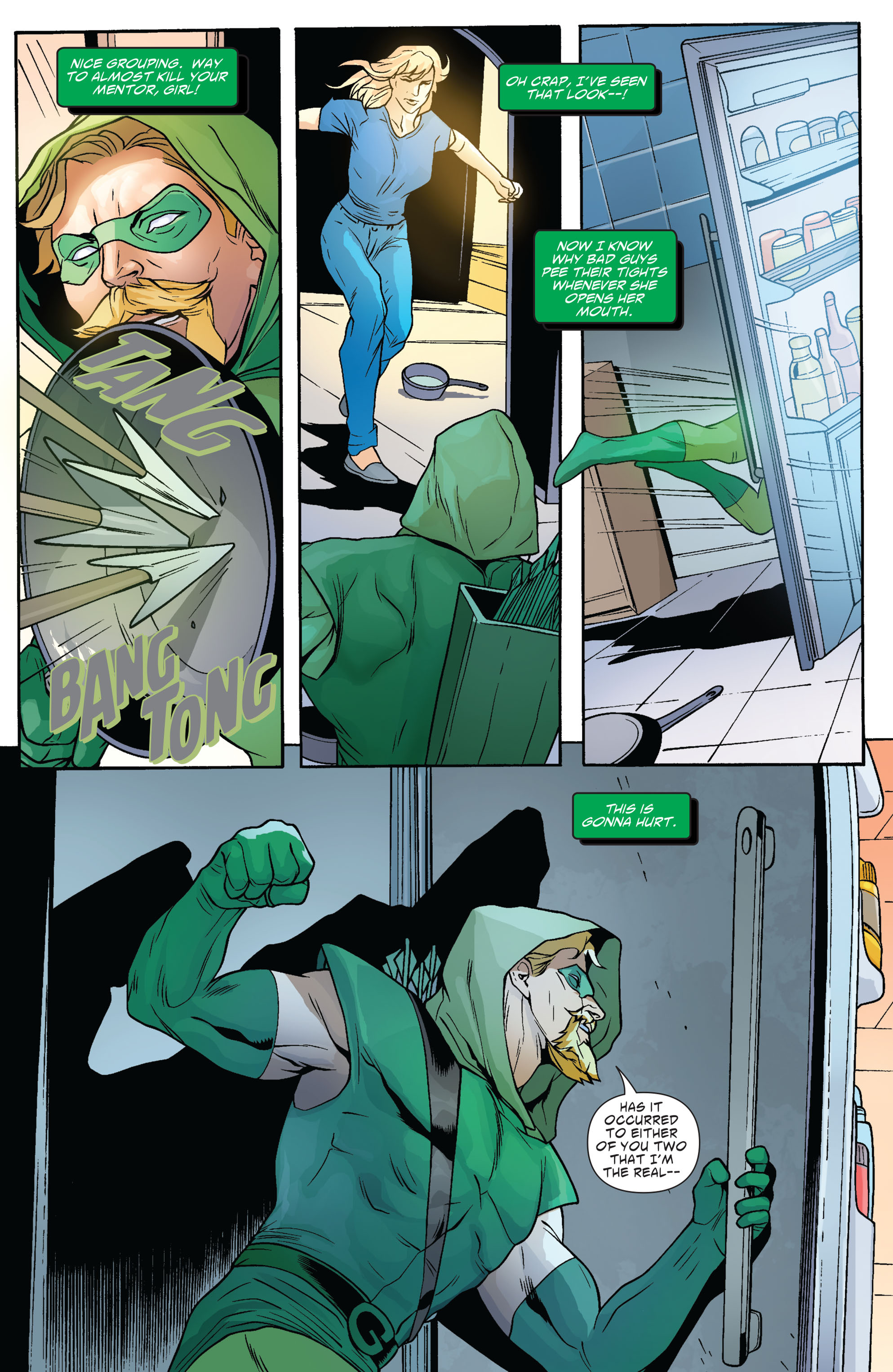 Read online Green Arrow/Black Canary comic -  Issue #26 - 15