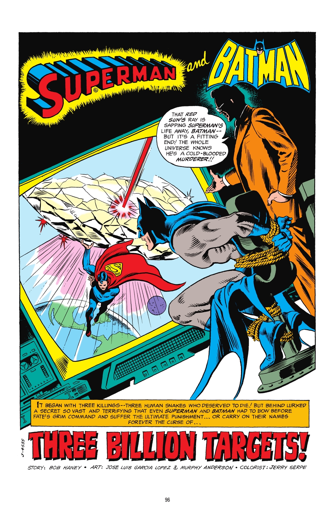 Read online Legends of the Dark Knight: Jose Luis Garcia-Lopez comic -  Issue # TPB (Part 1) - 97