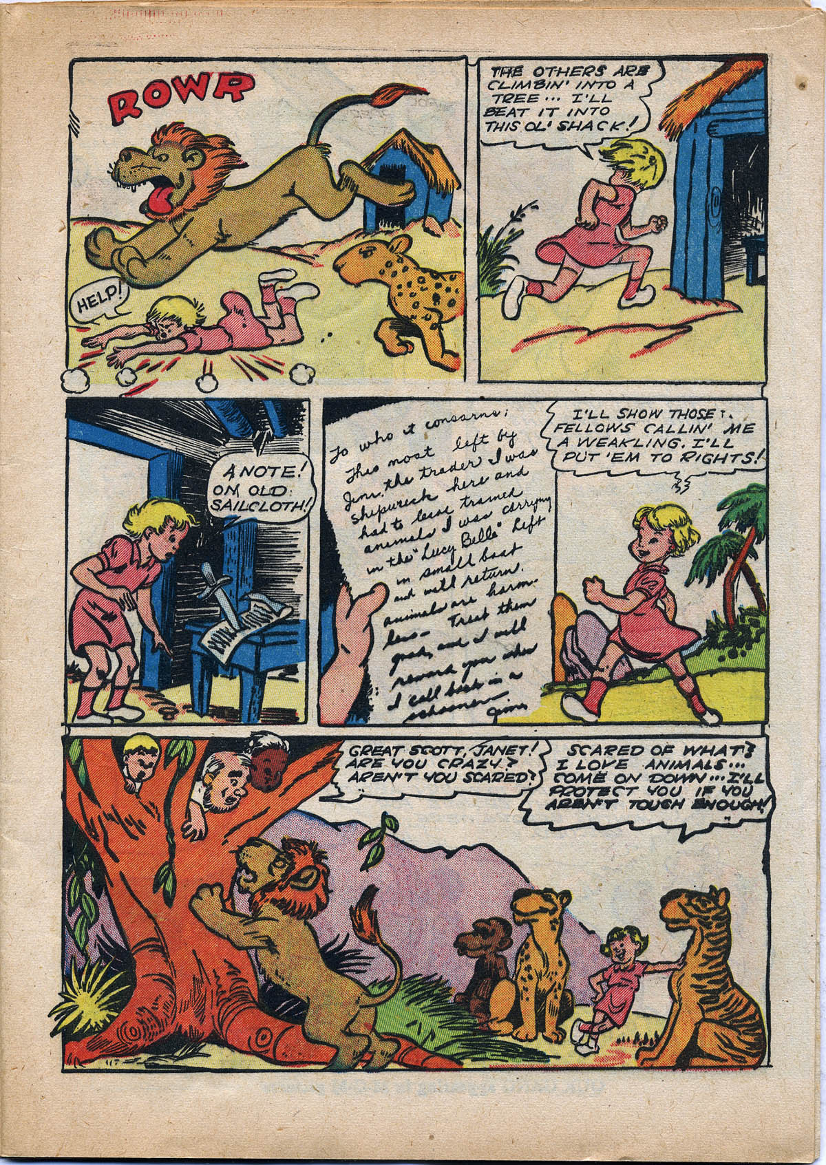 Read online Our Gang Comics comic -  Issue #10 - 13
