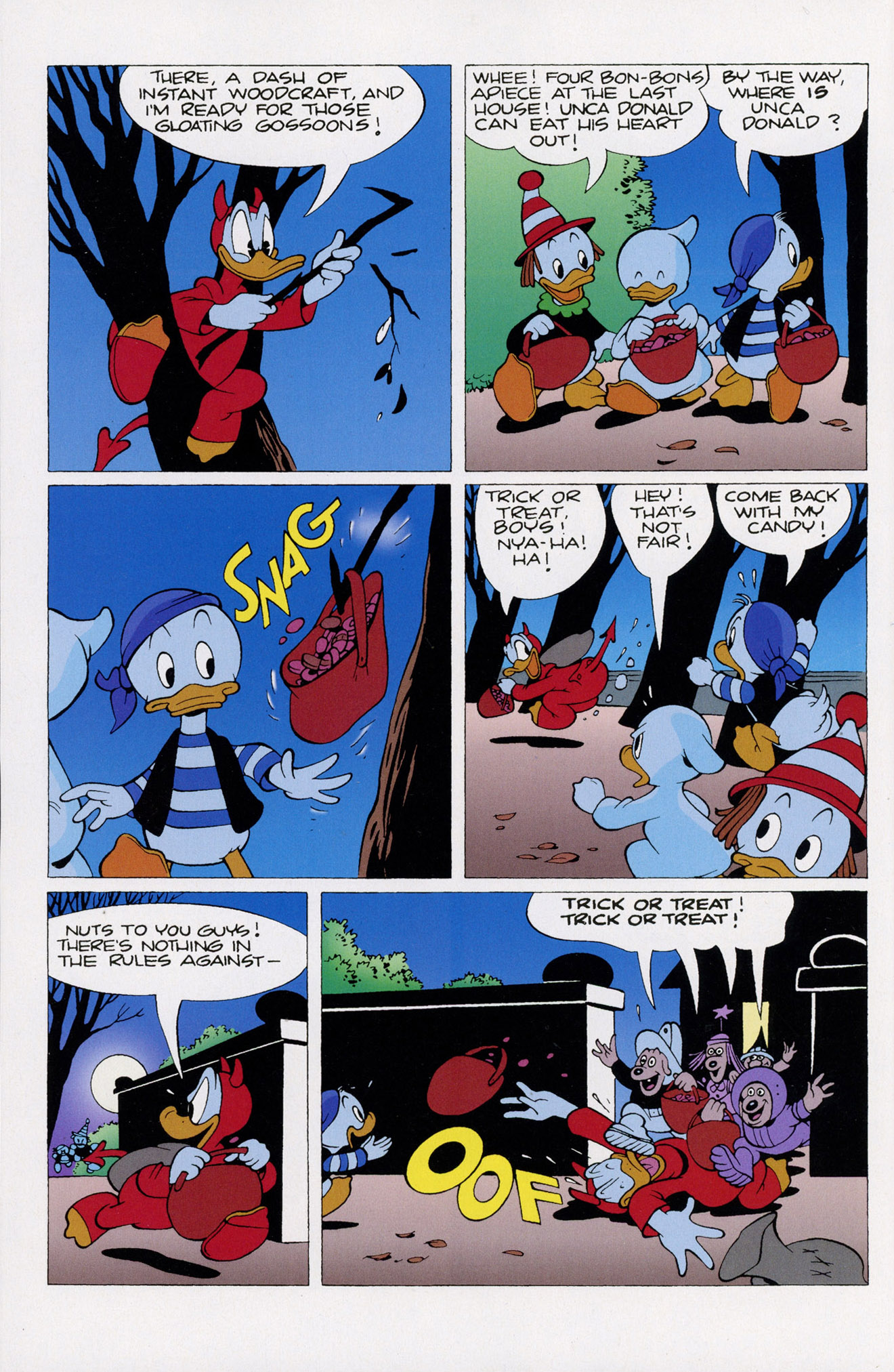 Read online Donald Duck's Halloween Scream! comic -  Issue #1 - 8