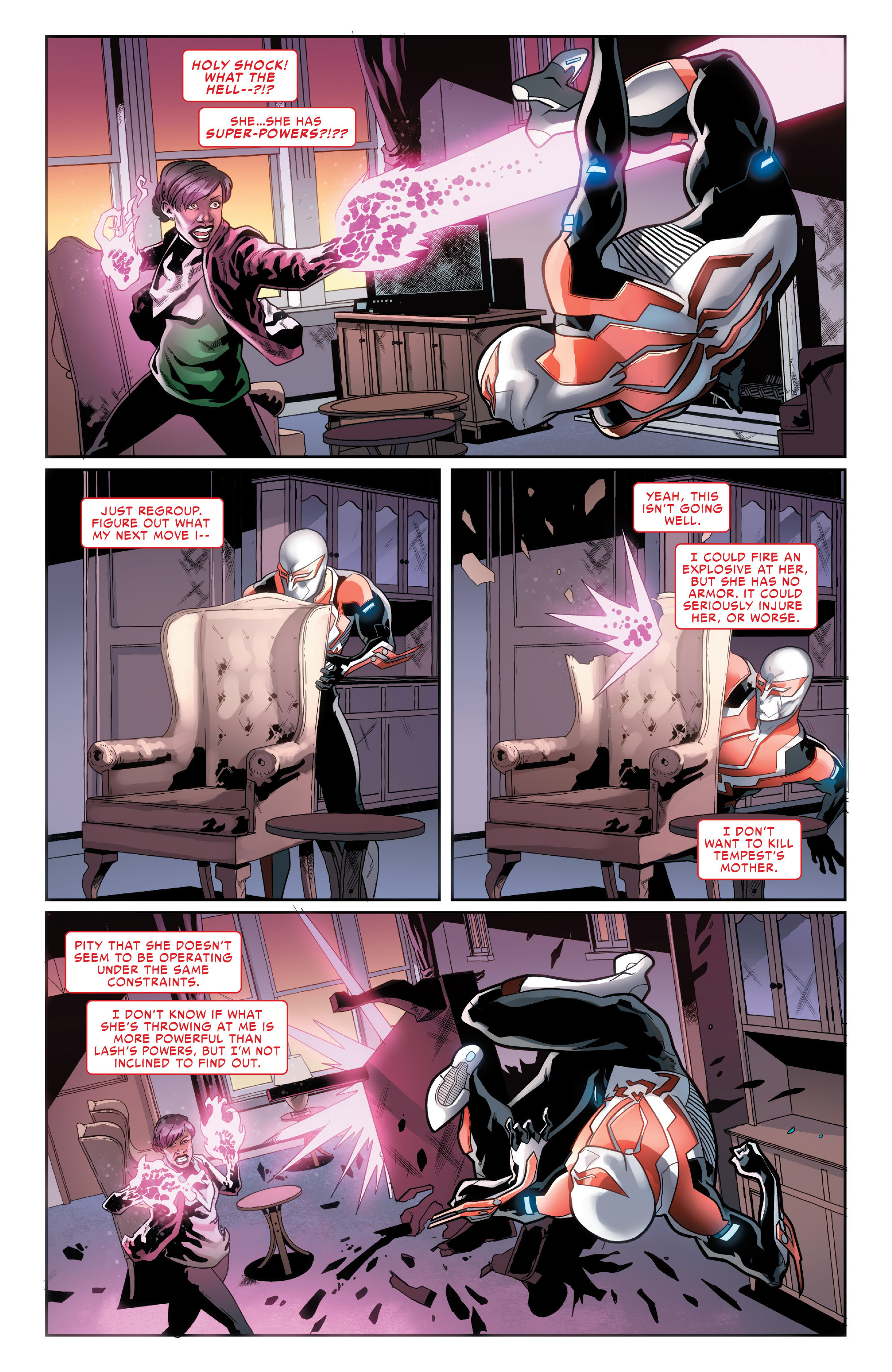 Read online Spider-Man 2099 (2015) comic -  Issue #9 - 17