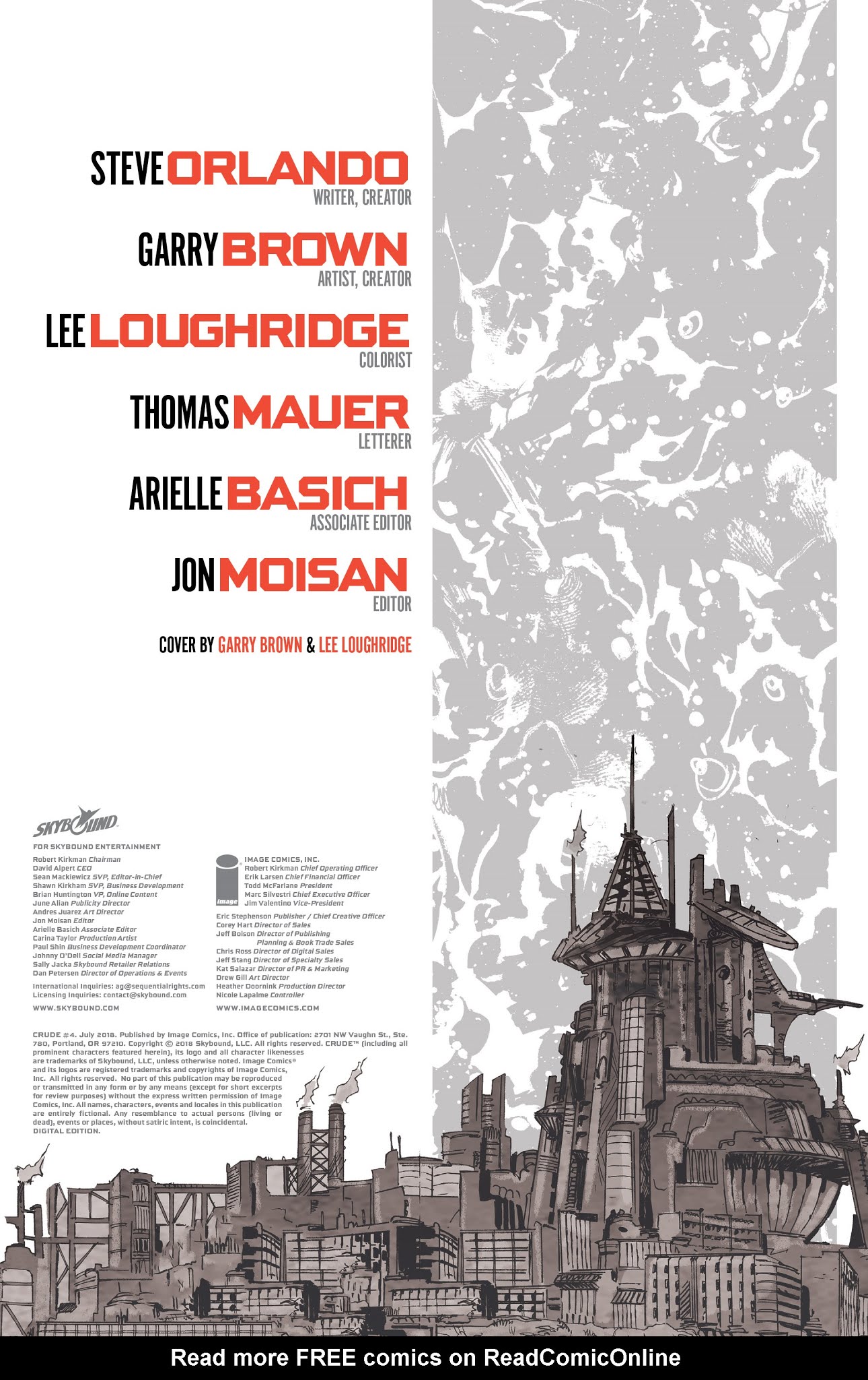 Read online Crude comic -  Issue #4 - 2