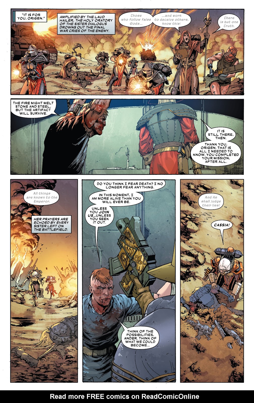 Warhammer 40,000: Sisters Of Battle issue 5 - Page 22