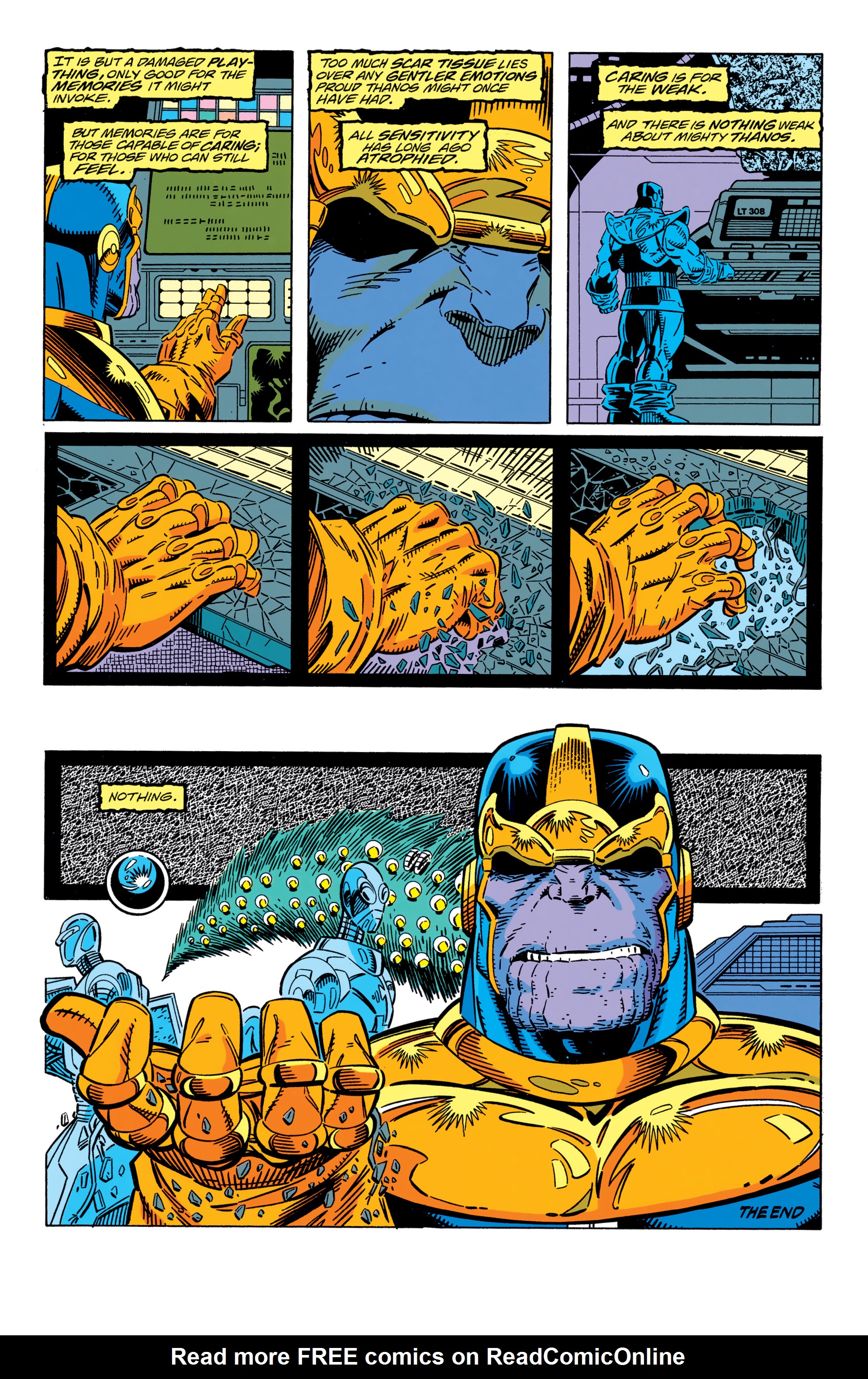 Read online Marvel-Verse: Thanos comic -  Issue # TPB - 97